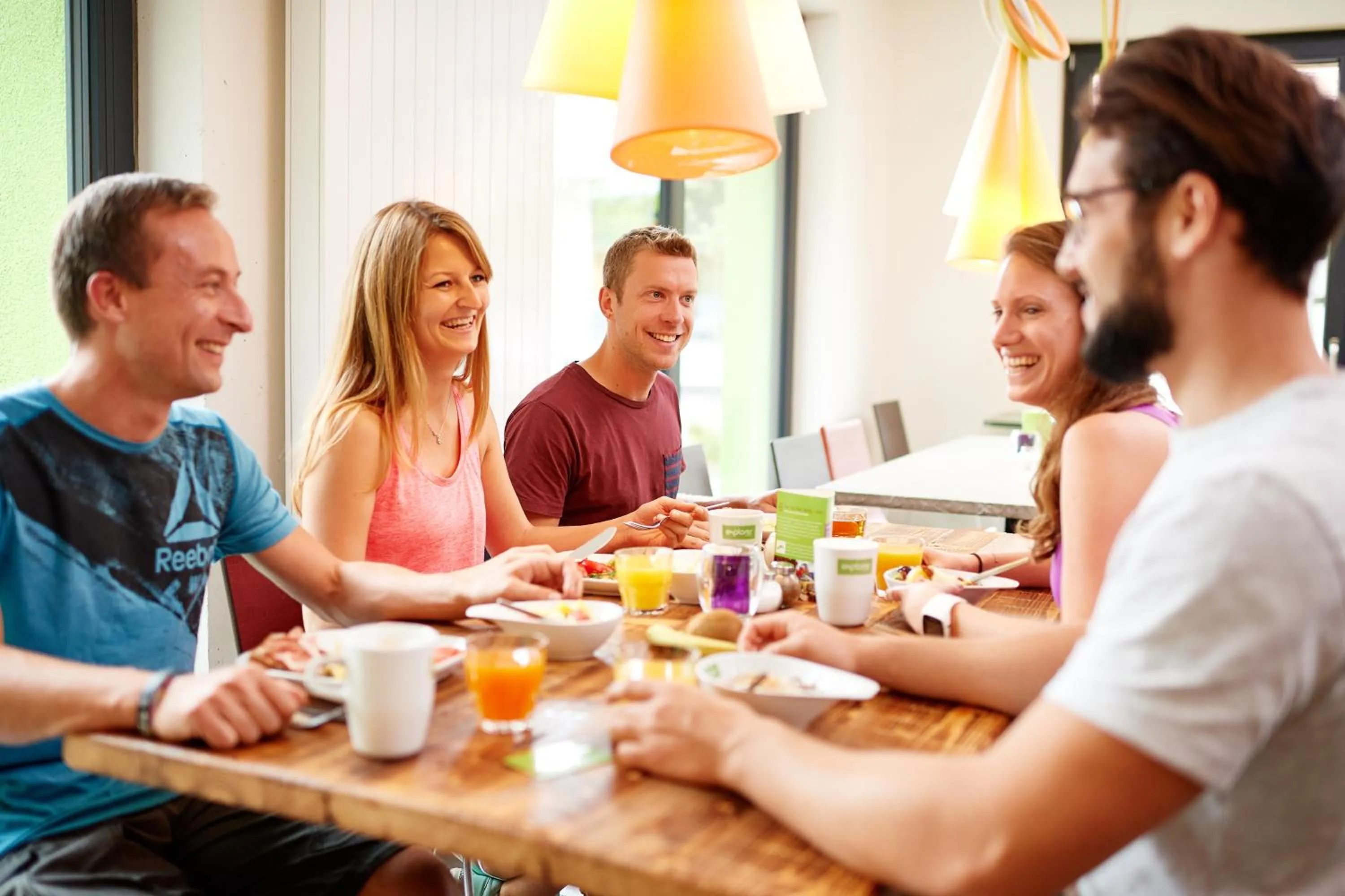 Continental breakfast in Explorer Hotel Hinterstoder