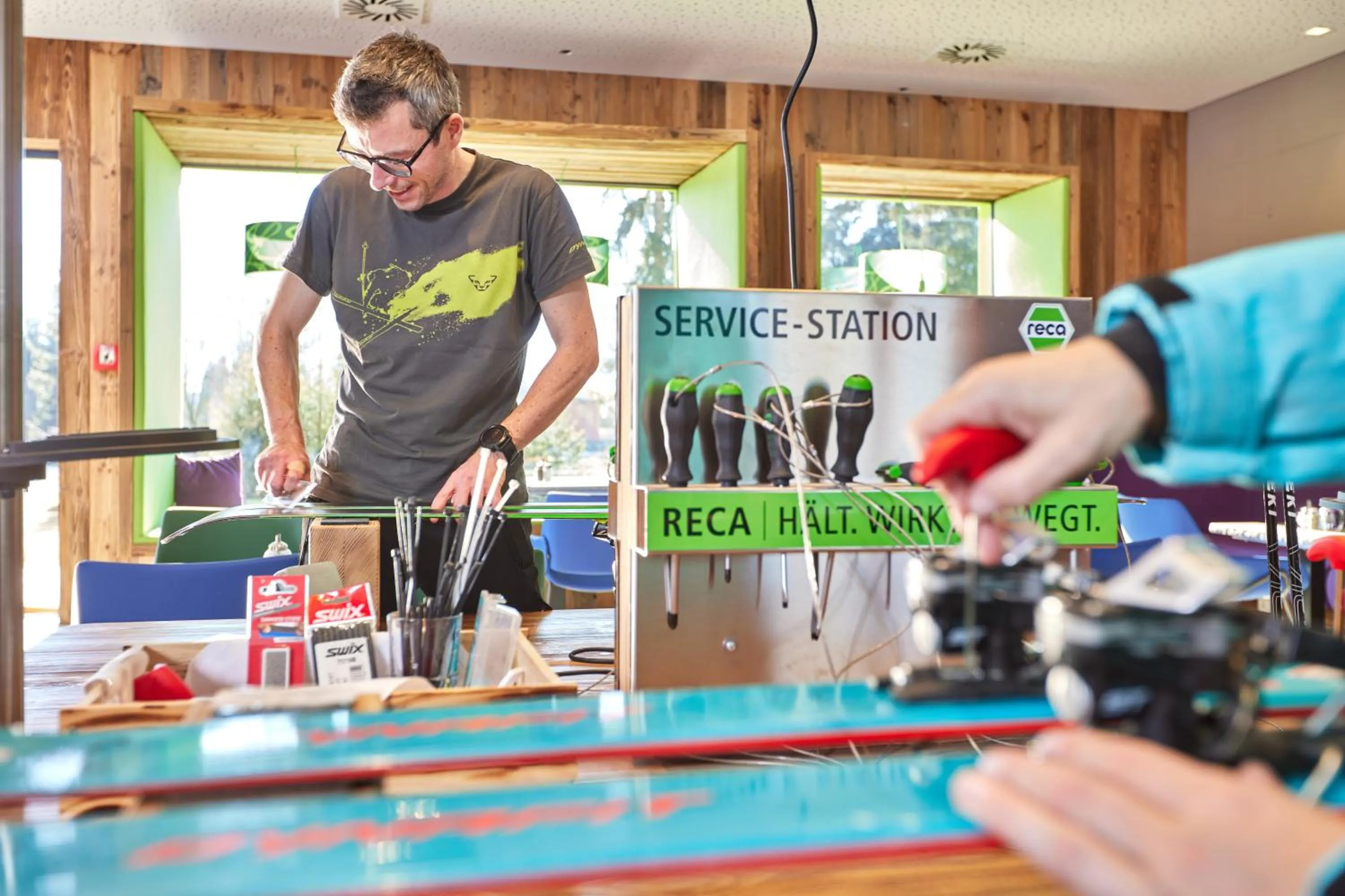 Skiing in Explorer Hotel Hinterstoder