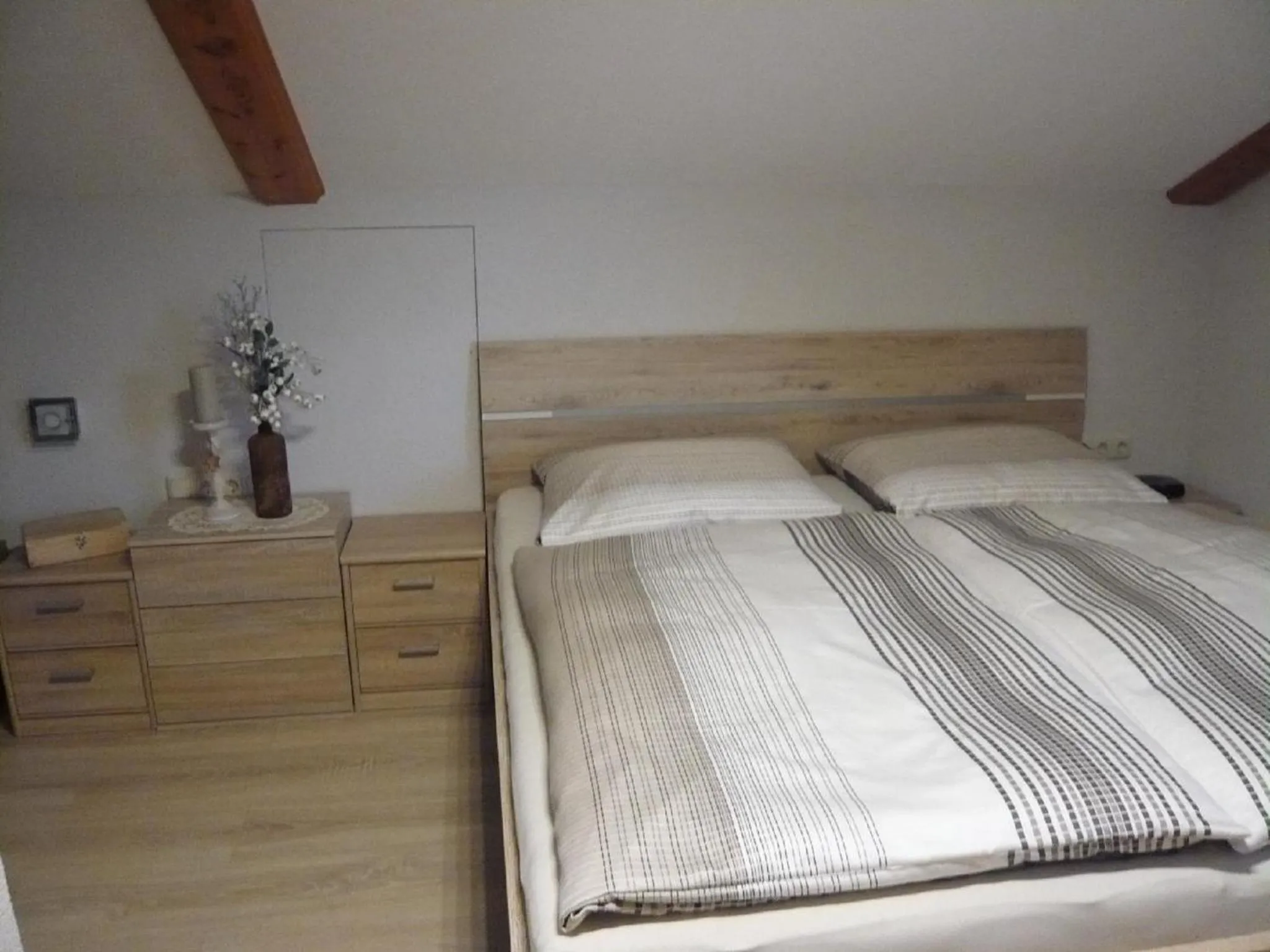 Bedroom, Bed in Gastehaus Helga