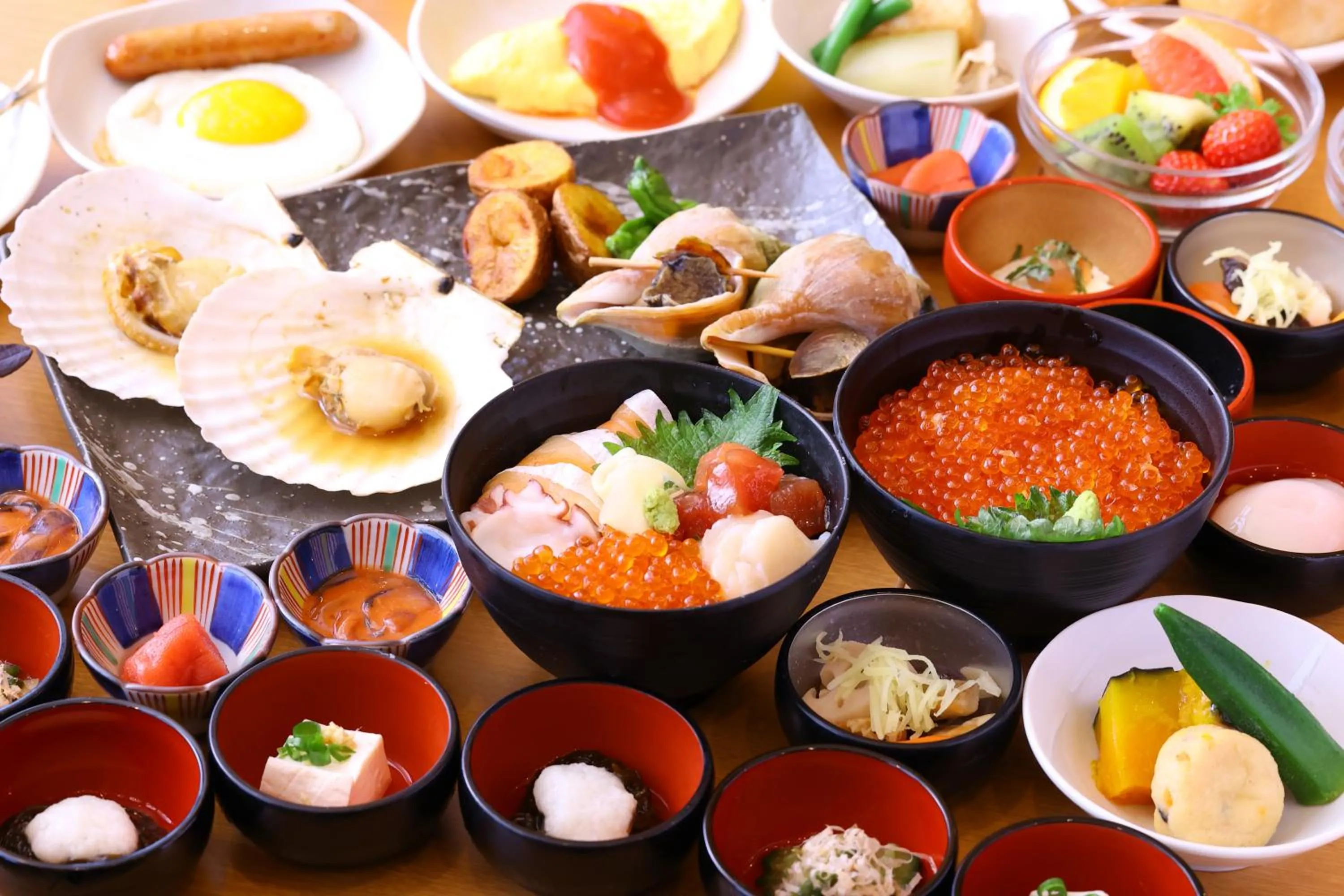 Breakfast in Dormy Inn PREMIUM Kushiro