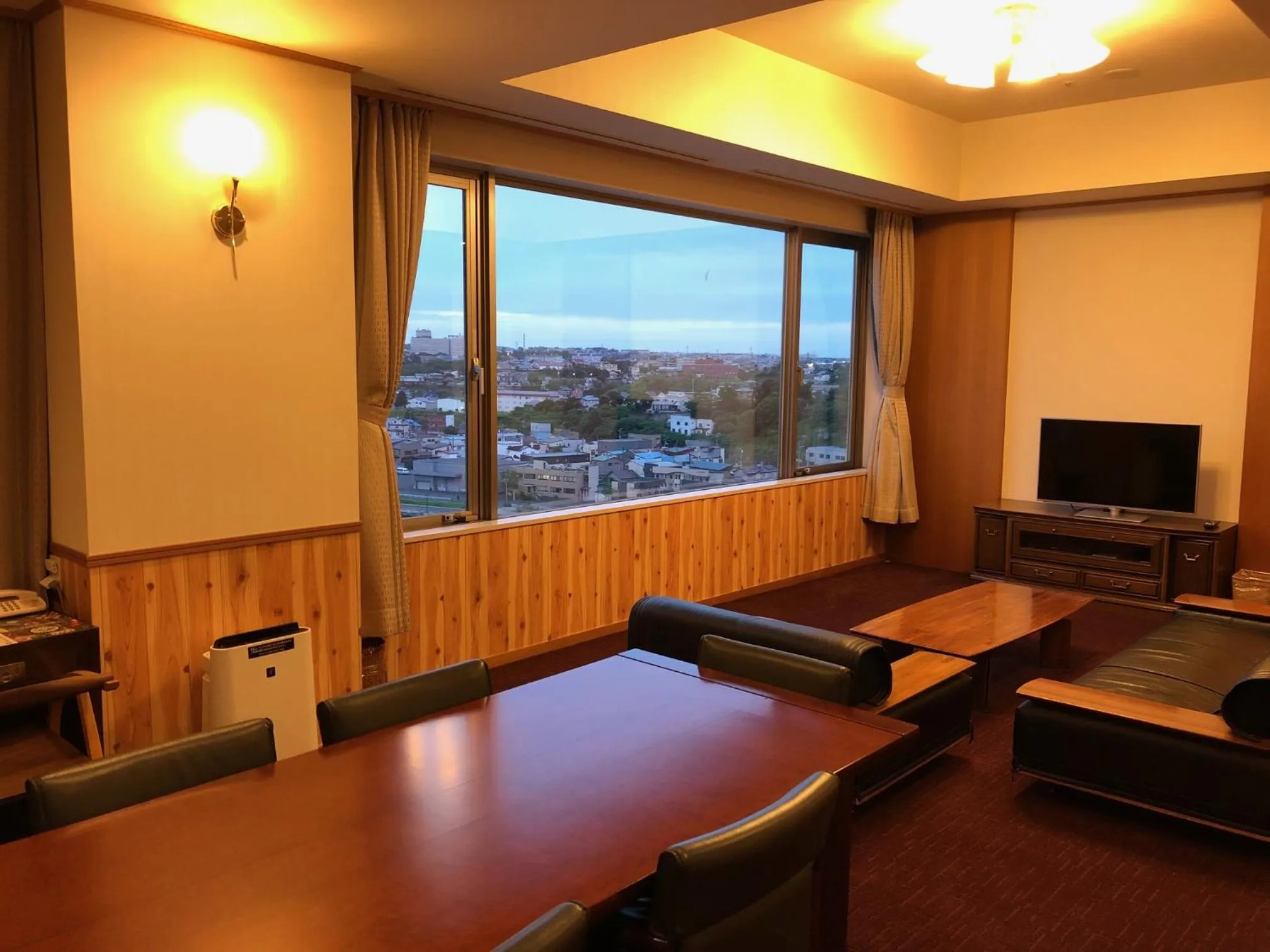 Living room in Dormy Inn PREMIUM Kushiro
