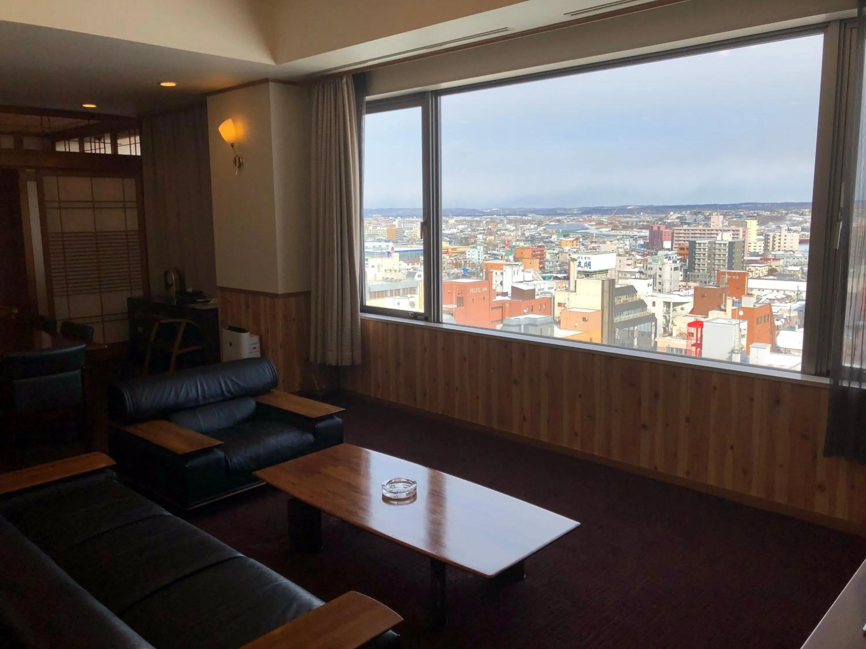 Living room in Dormy Inn PREMIUM Kushiro