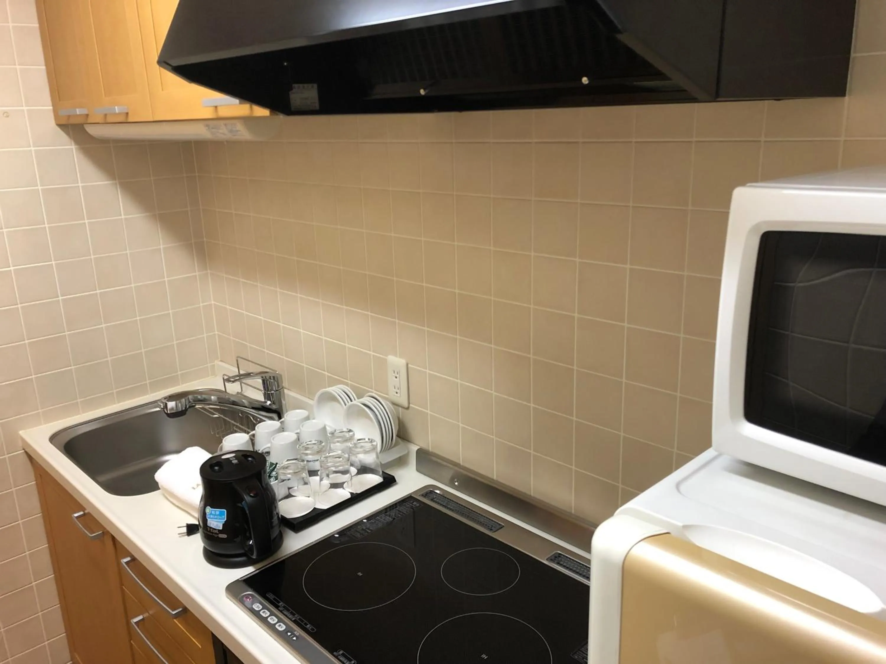Kitchen or kitchenette in Dormy Inn PREMIUM Kushiro