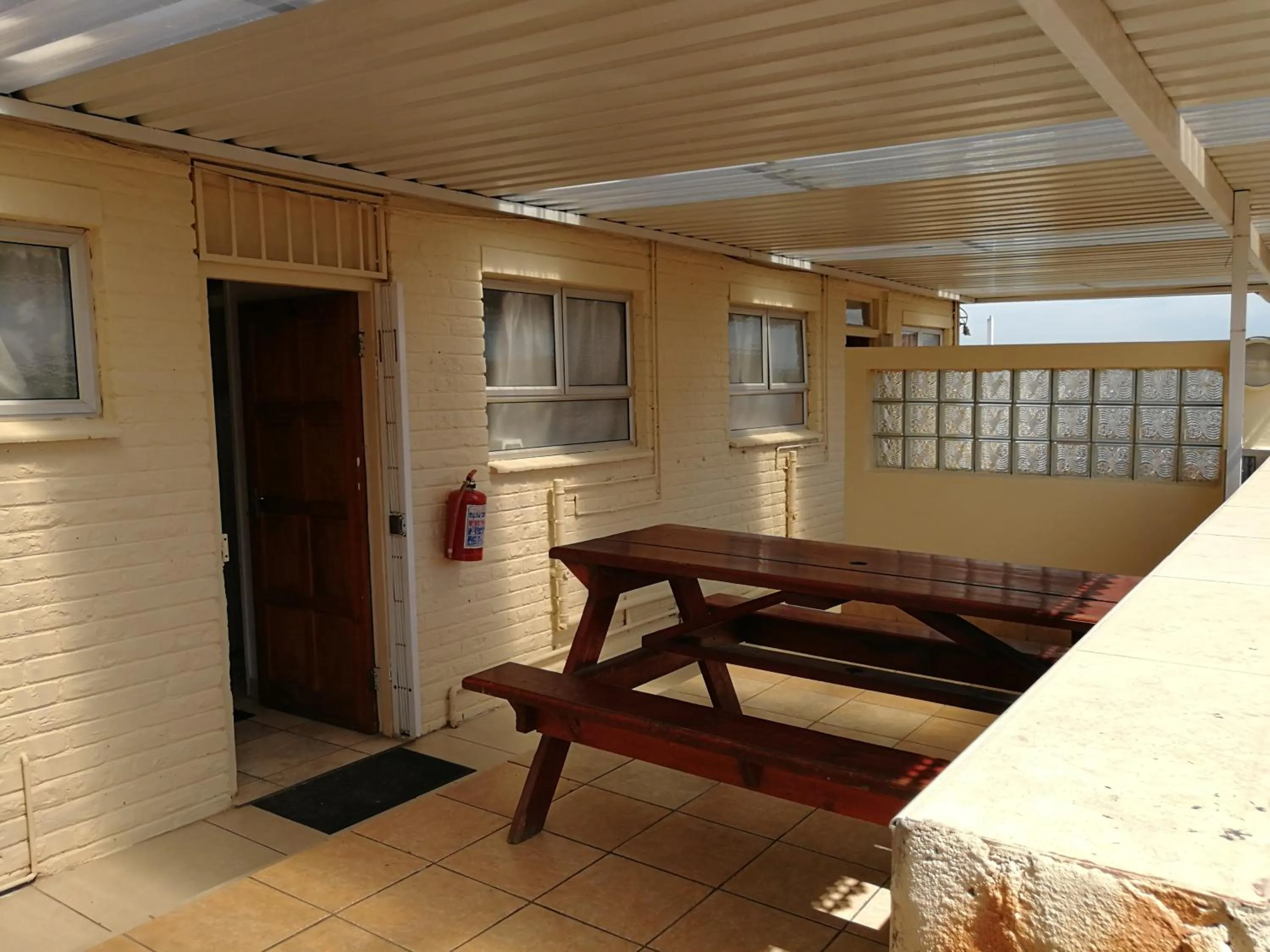 Balcony/Terrace in Bluff Accommodation Aybriden Self-Catering