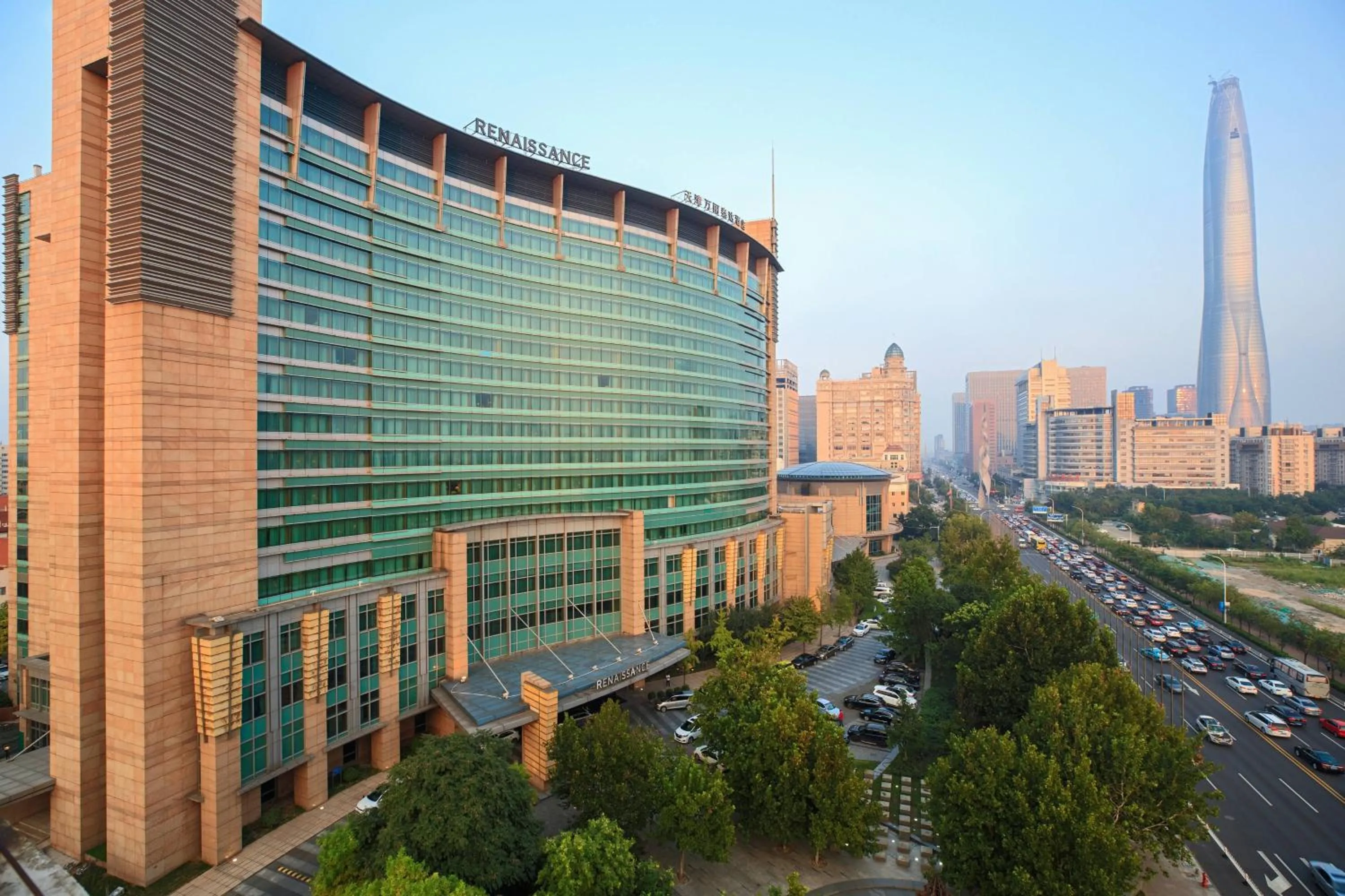 Property building in Renaissance Tianjin TEDA Convention Centre Hotel