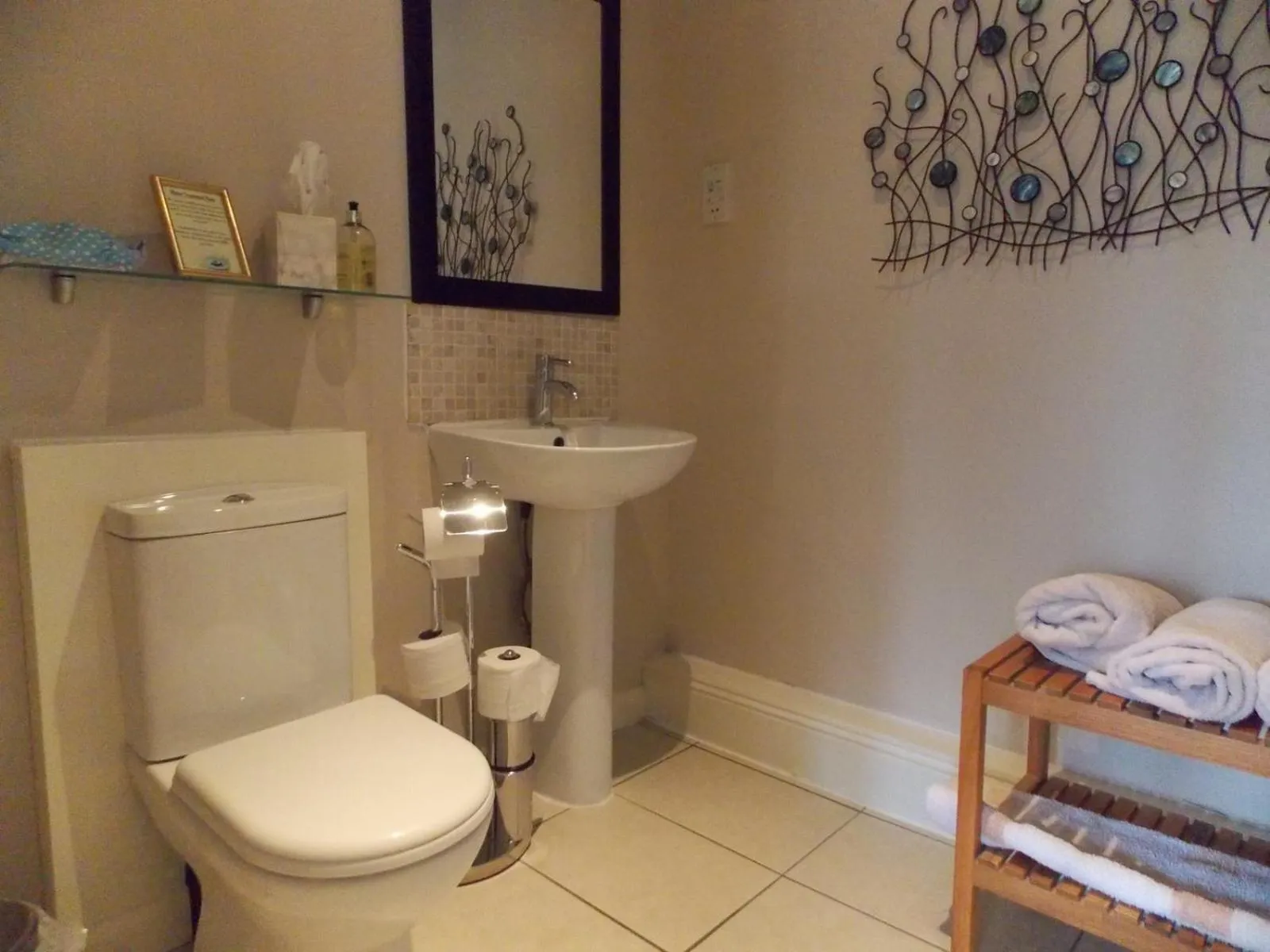 Bathroom in The Vobster Inn