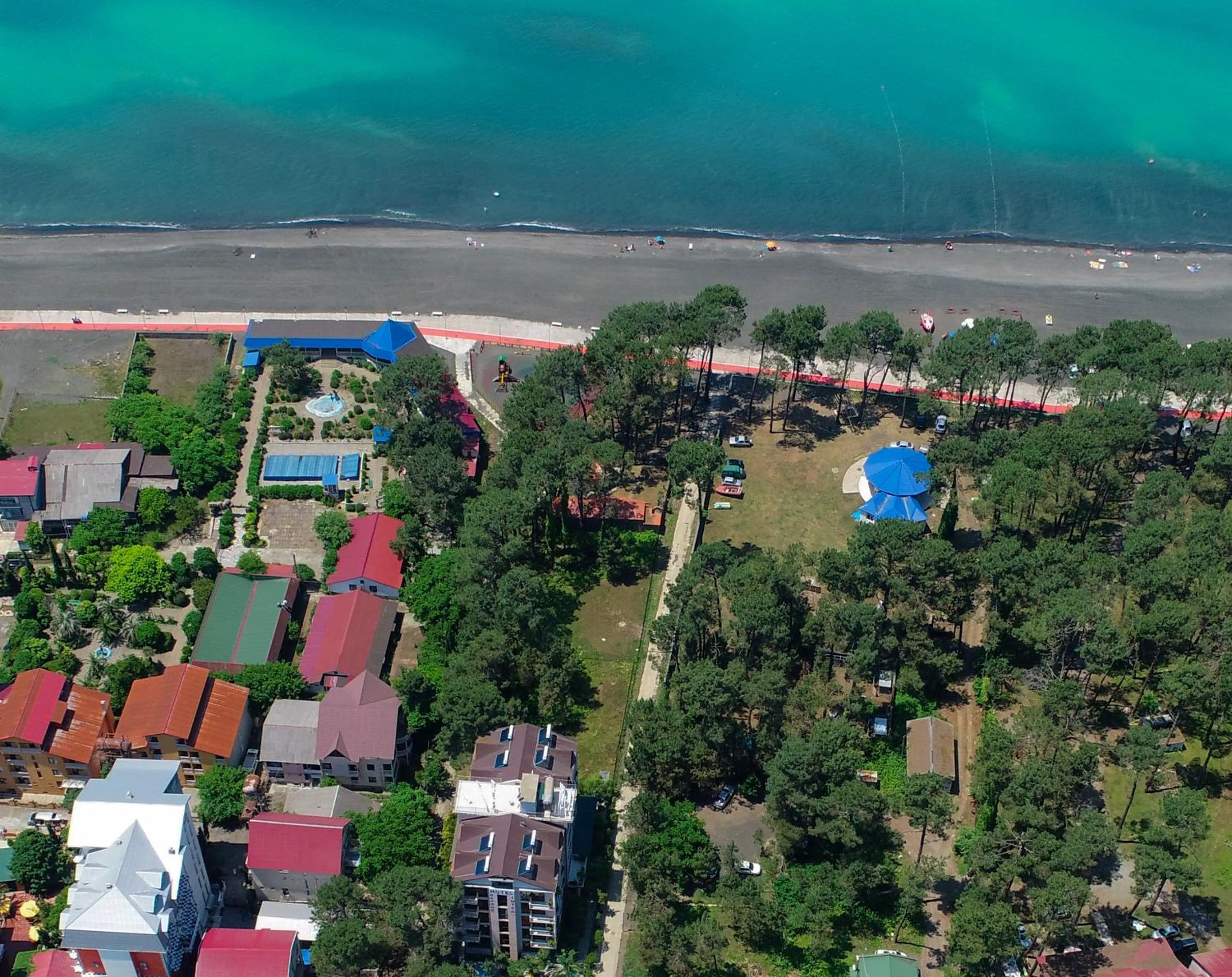 Bird's eye view in Hotel Inter