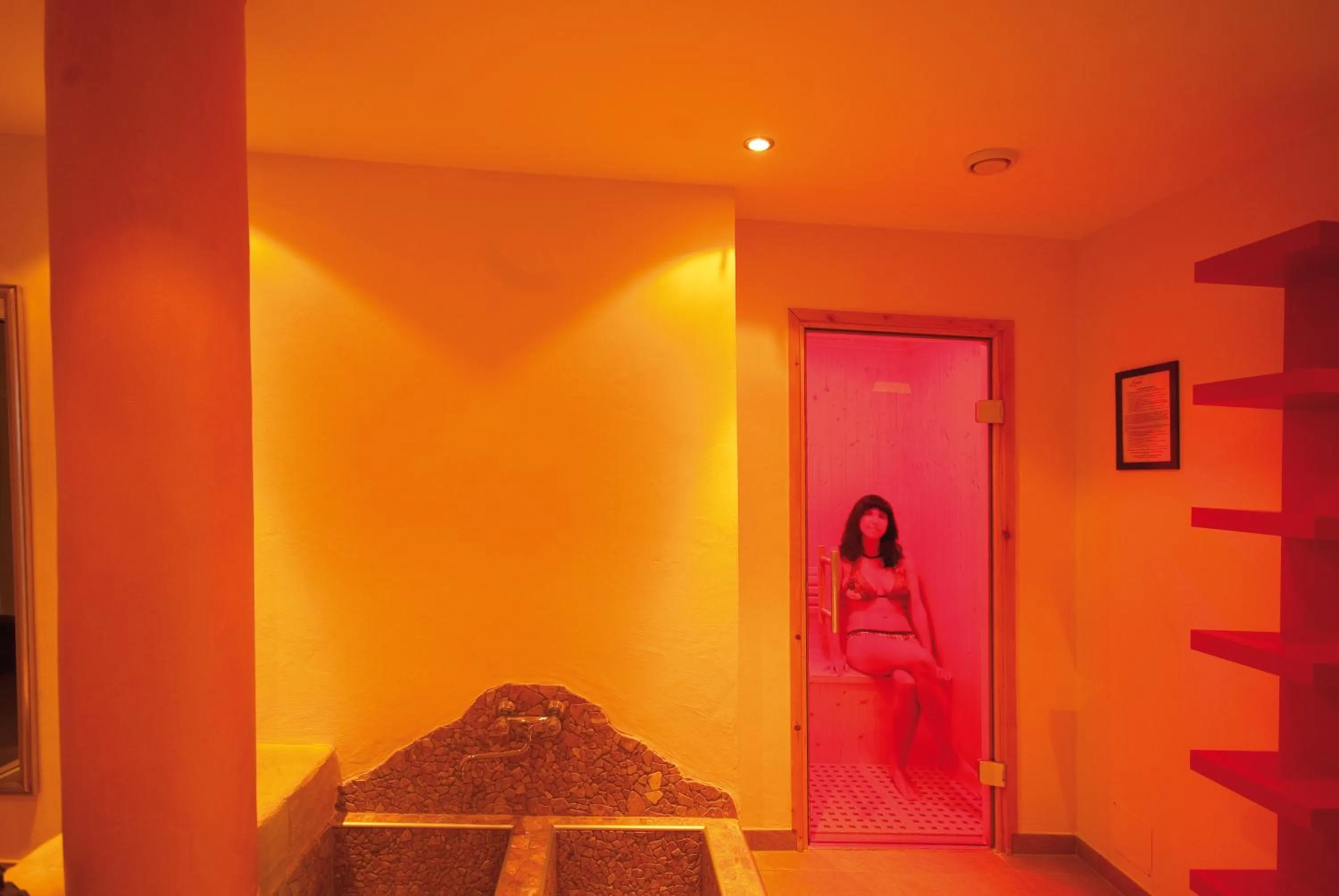 Spa and wellness centre/facilities in Hotel Garni Alpendiamant