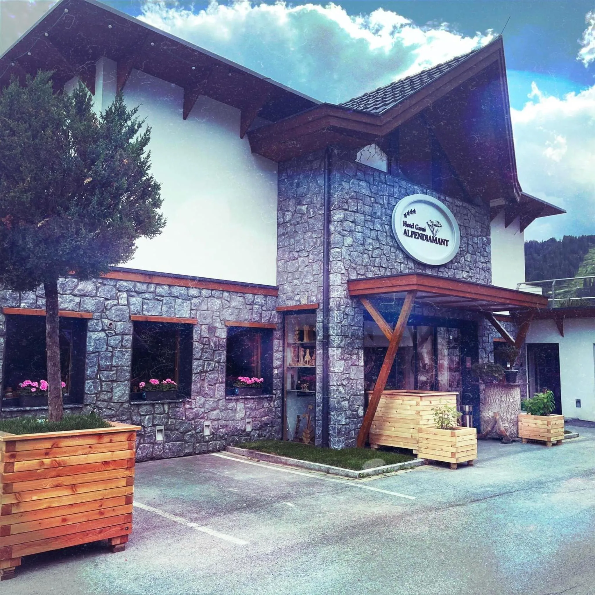 Property building in Hotel Garni Alpendiamant