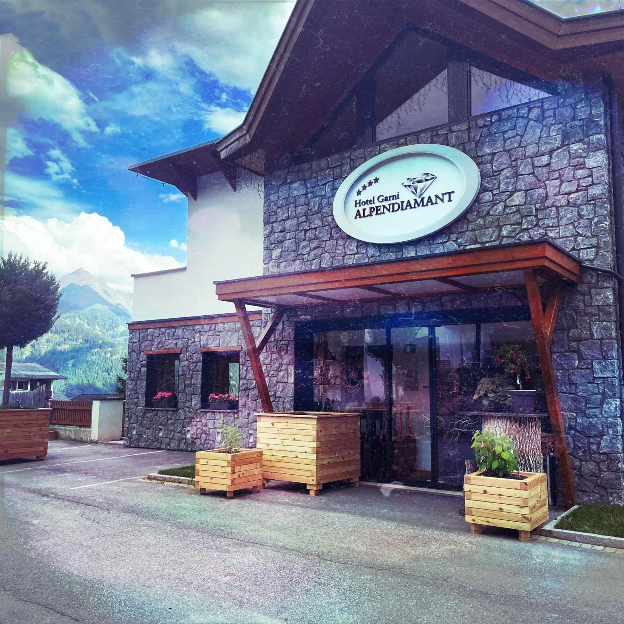 Property building in Hotel Garni Alpendiamant