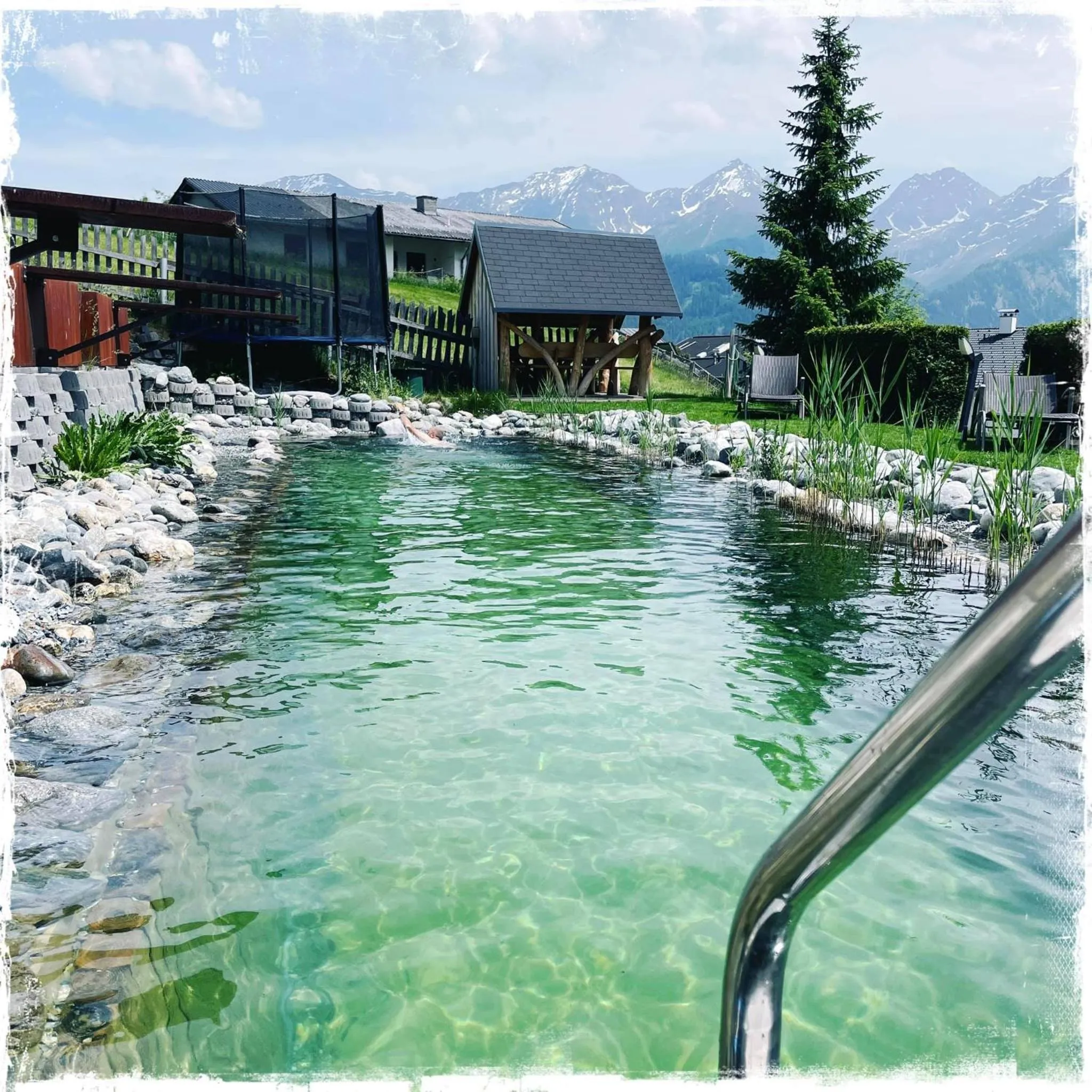 Garden in Hotel Garni Alpendiamant