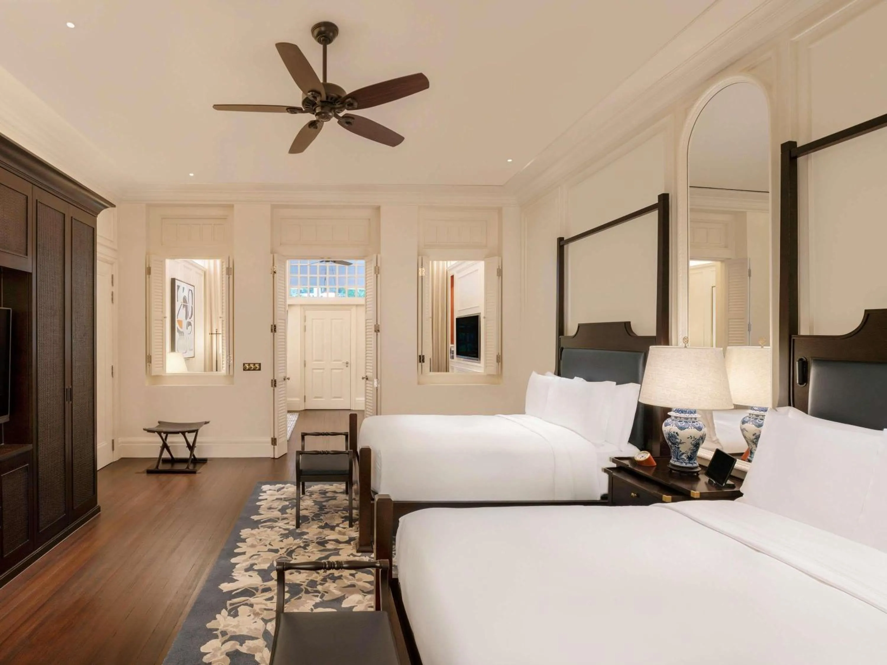 Bedroom, Bed in Raffles Singapore