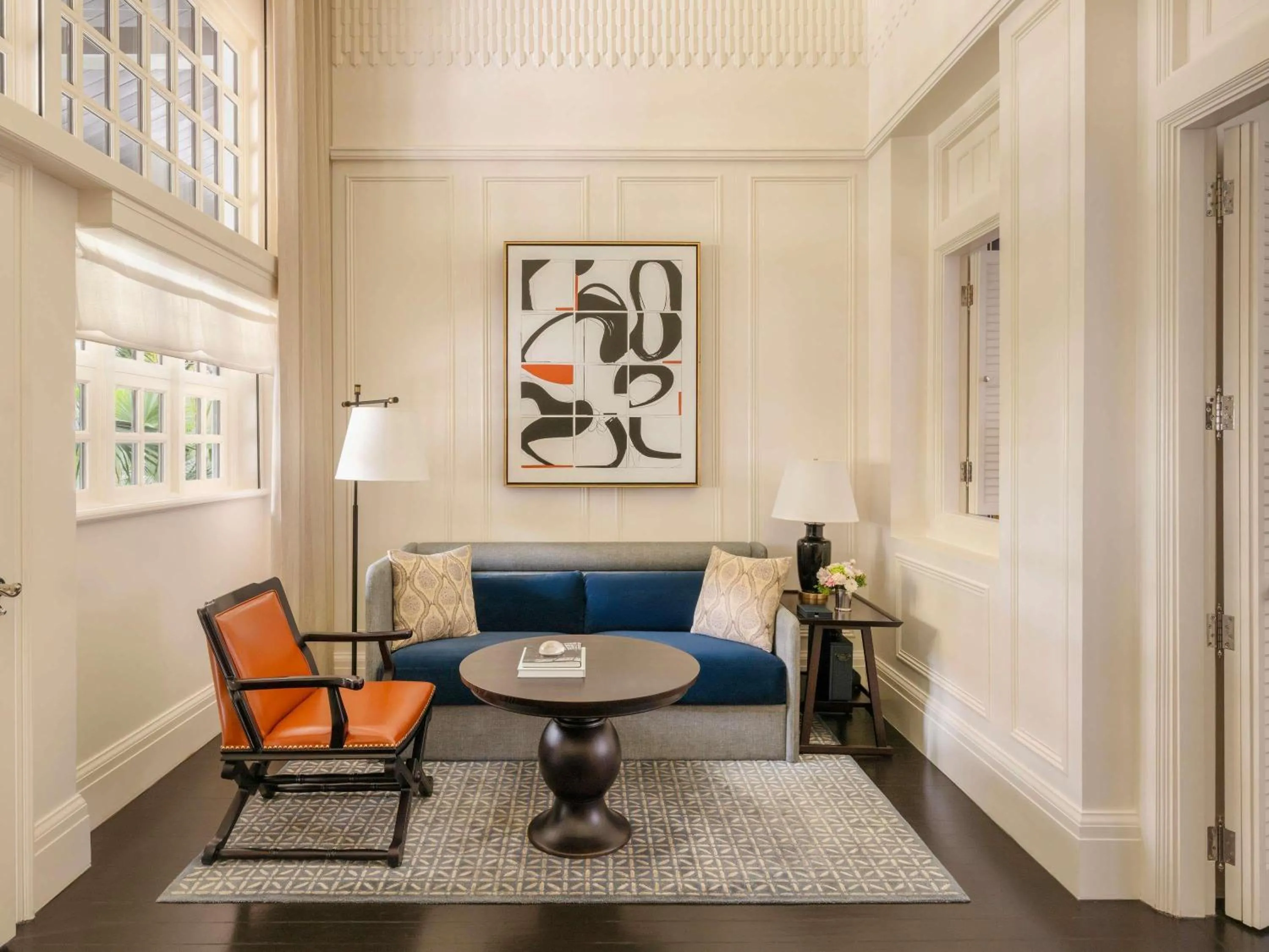 Bedroom in Raffles Singapore