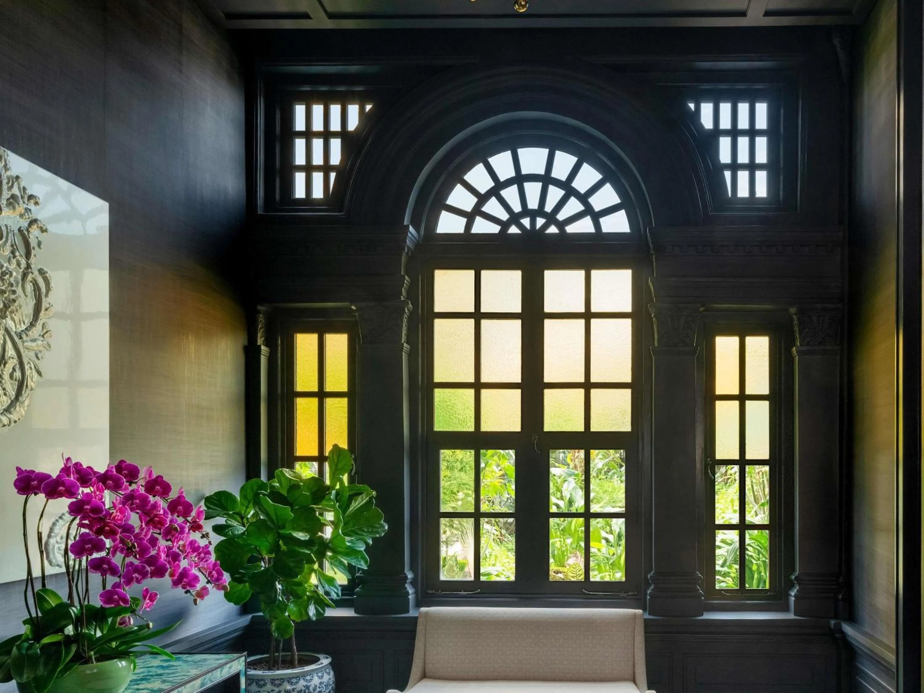 Bedroom in Raffles Singapore