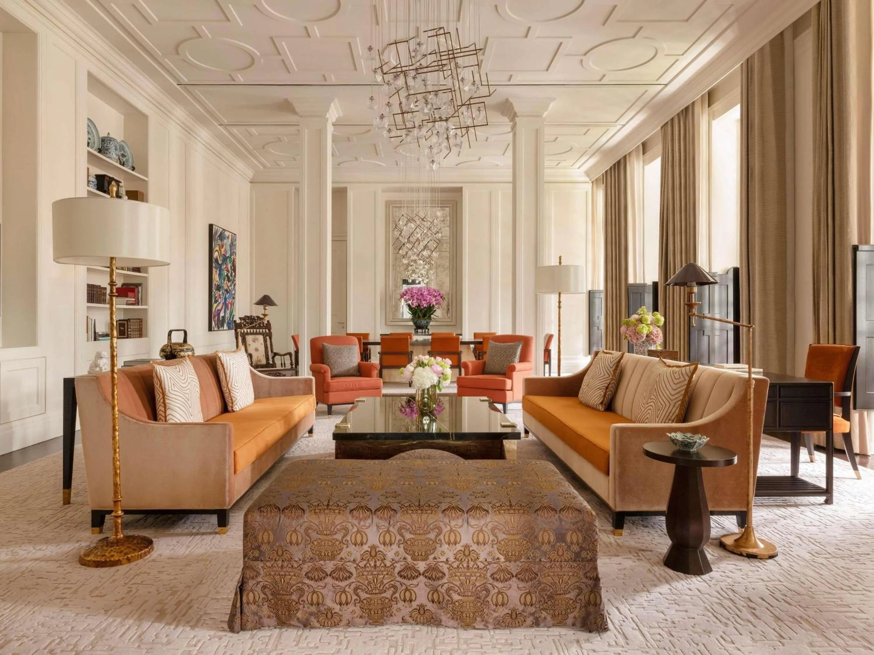 Bedroom in Raffles Singapore