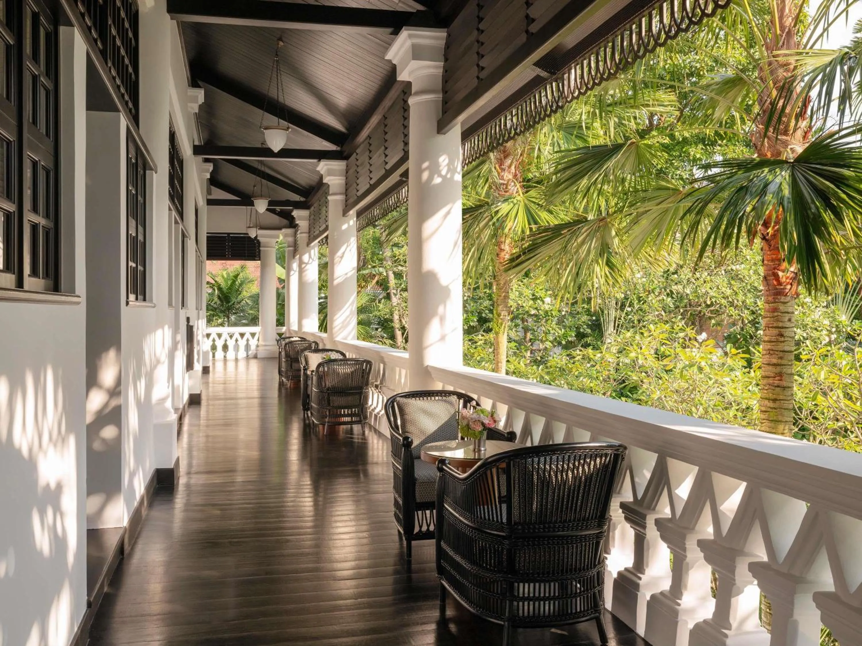 Bedroom in Raffles Singapore
