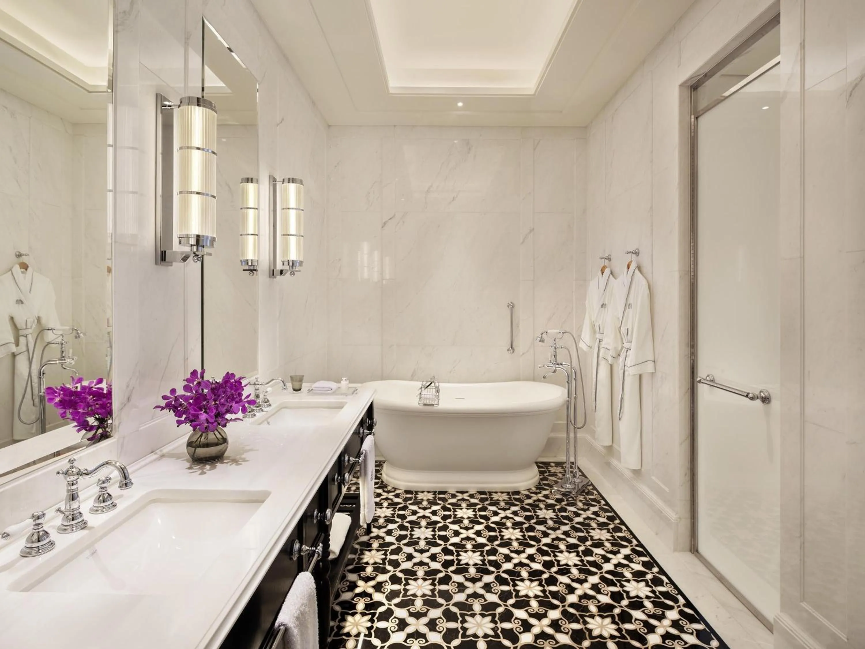 Bedroom in Raffles Singapore