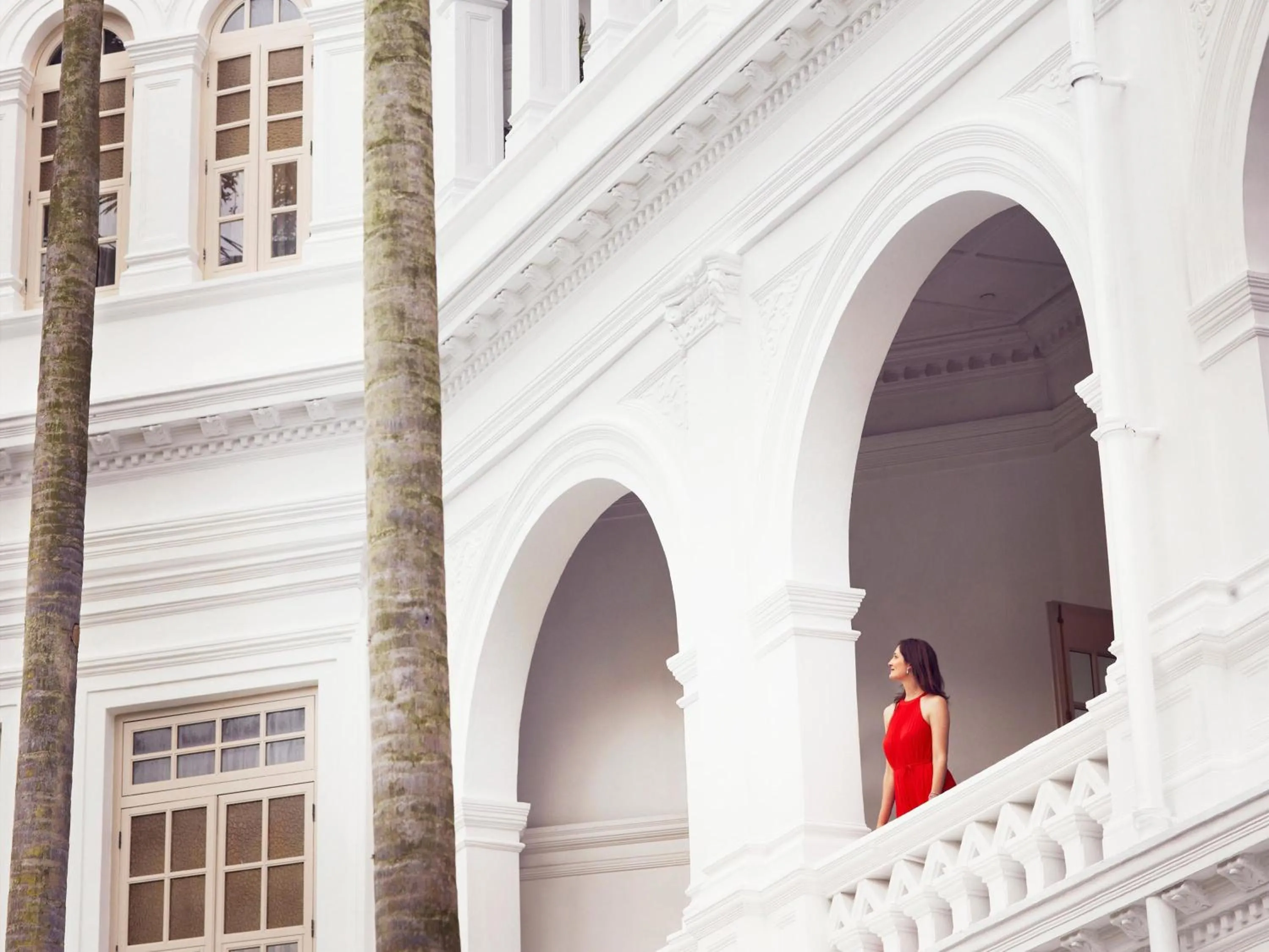 Bedroom in Raffles Singapore