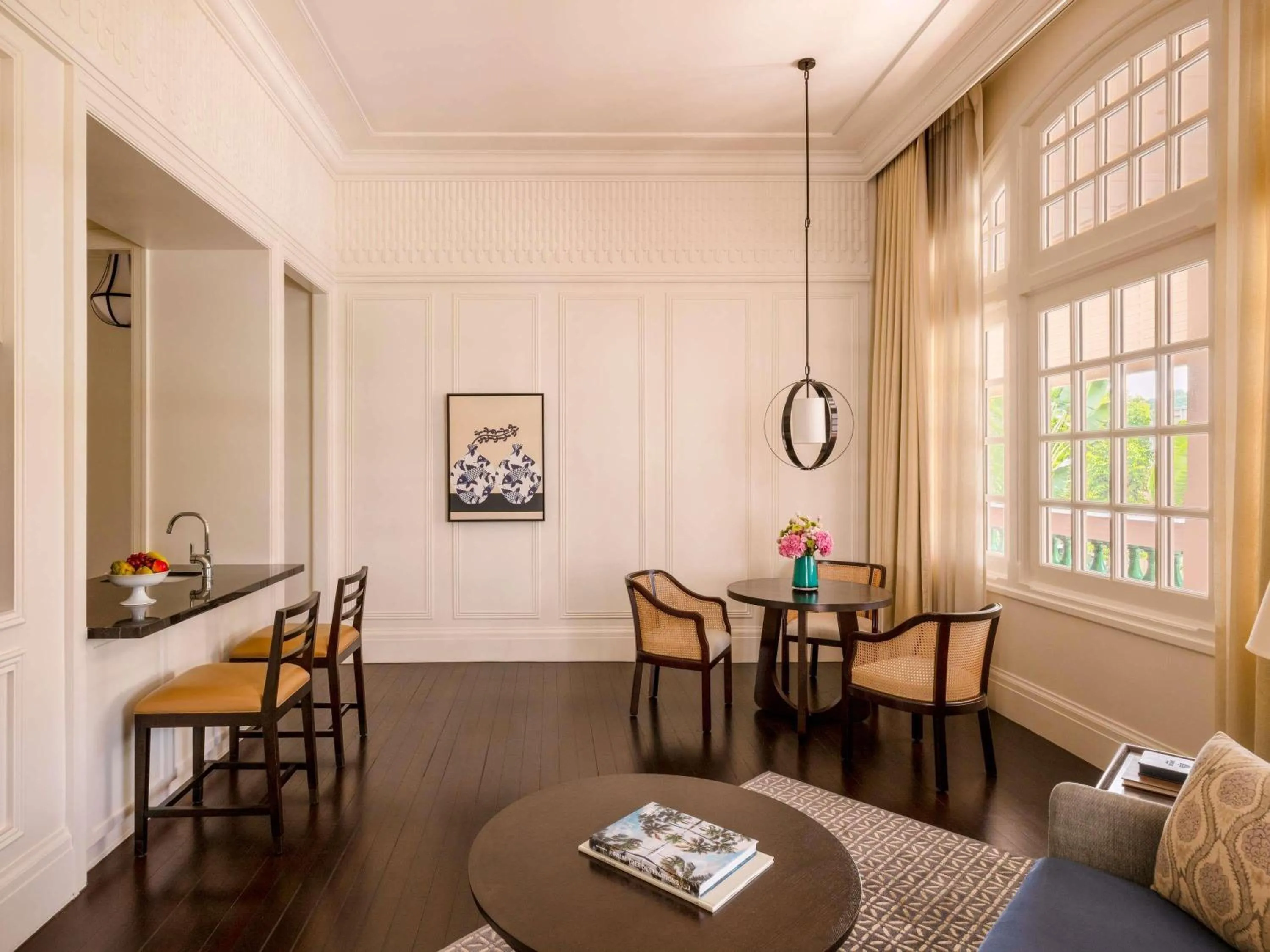 Bedroom in Raffles Singapore