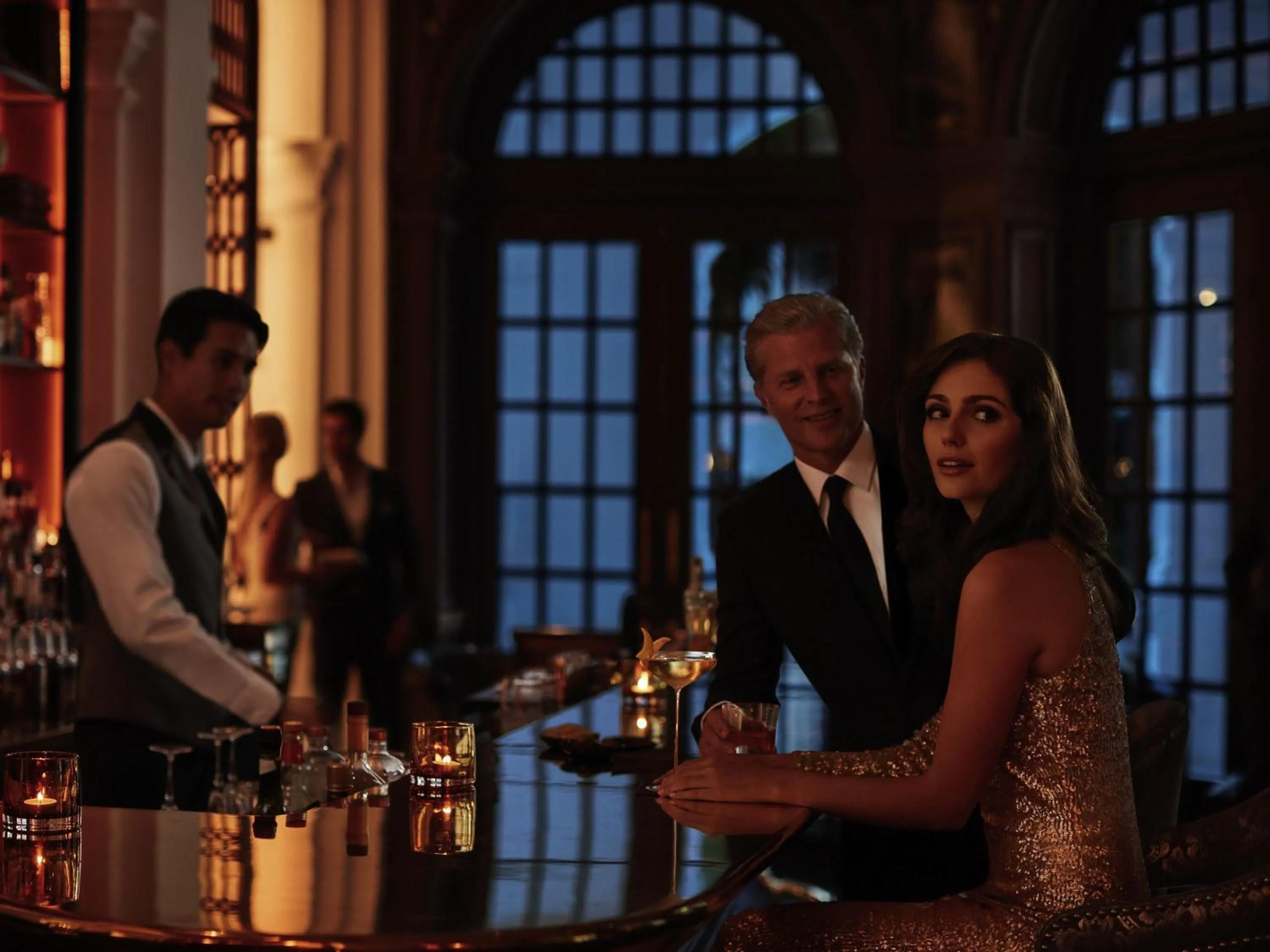 Lounge or bar in Raffles Singapore