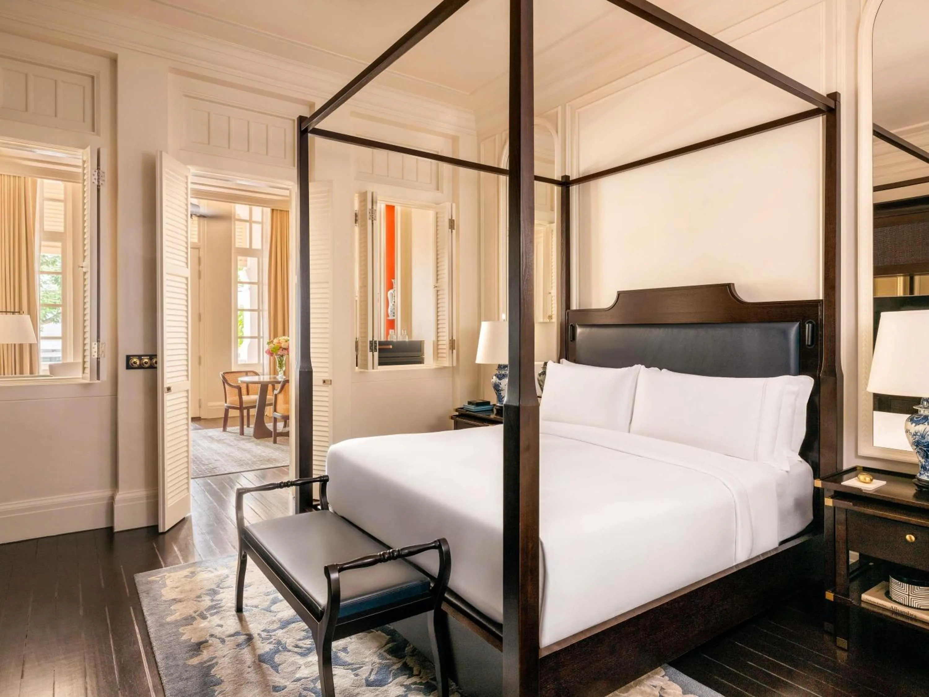 Bedroom, Bed in Raffles Singapore