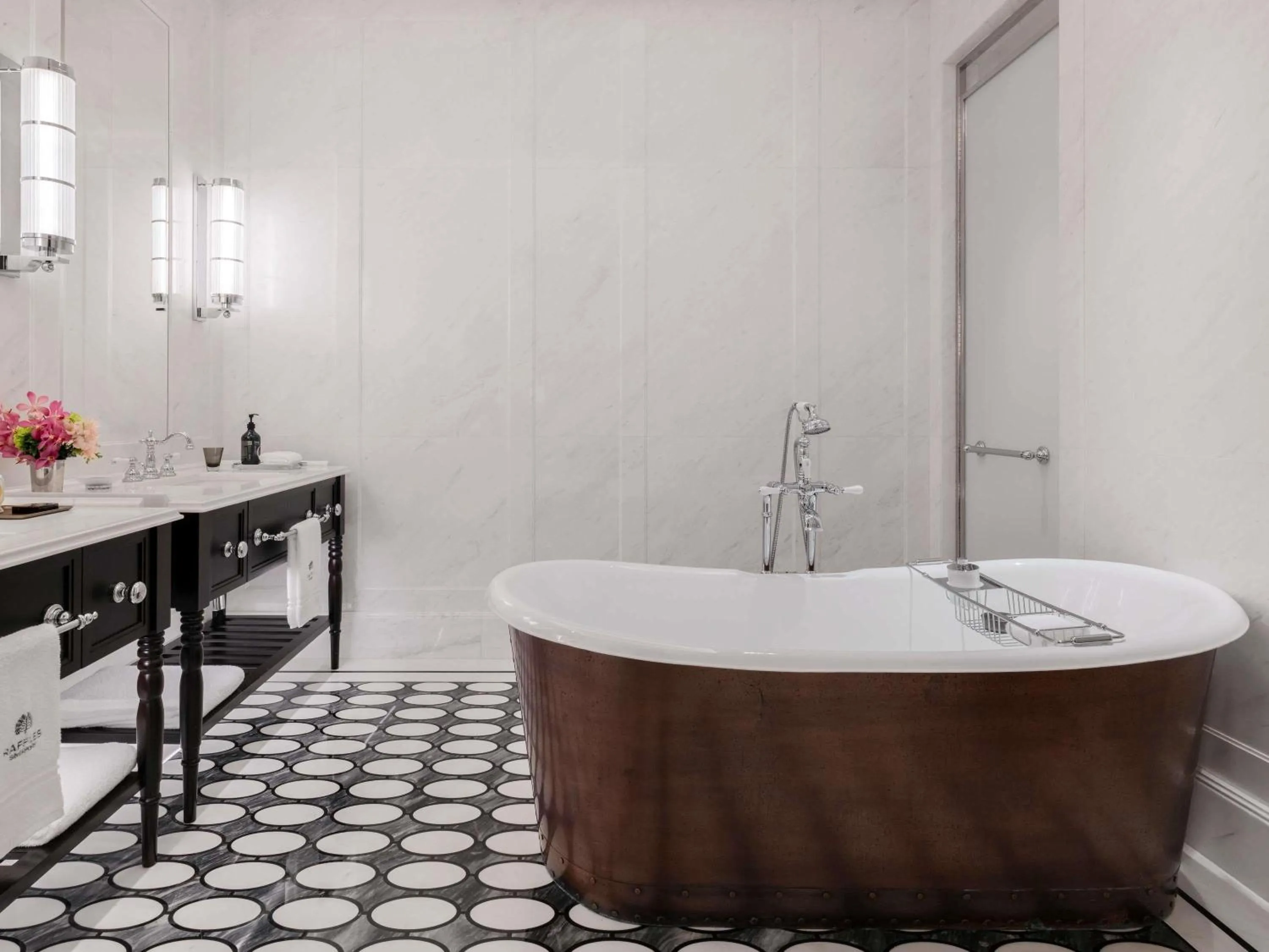 Bedroom in Raffles Singapore