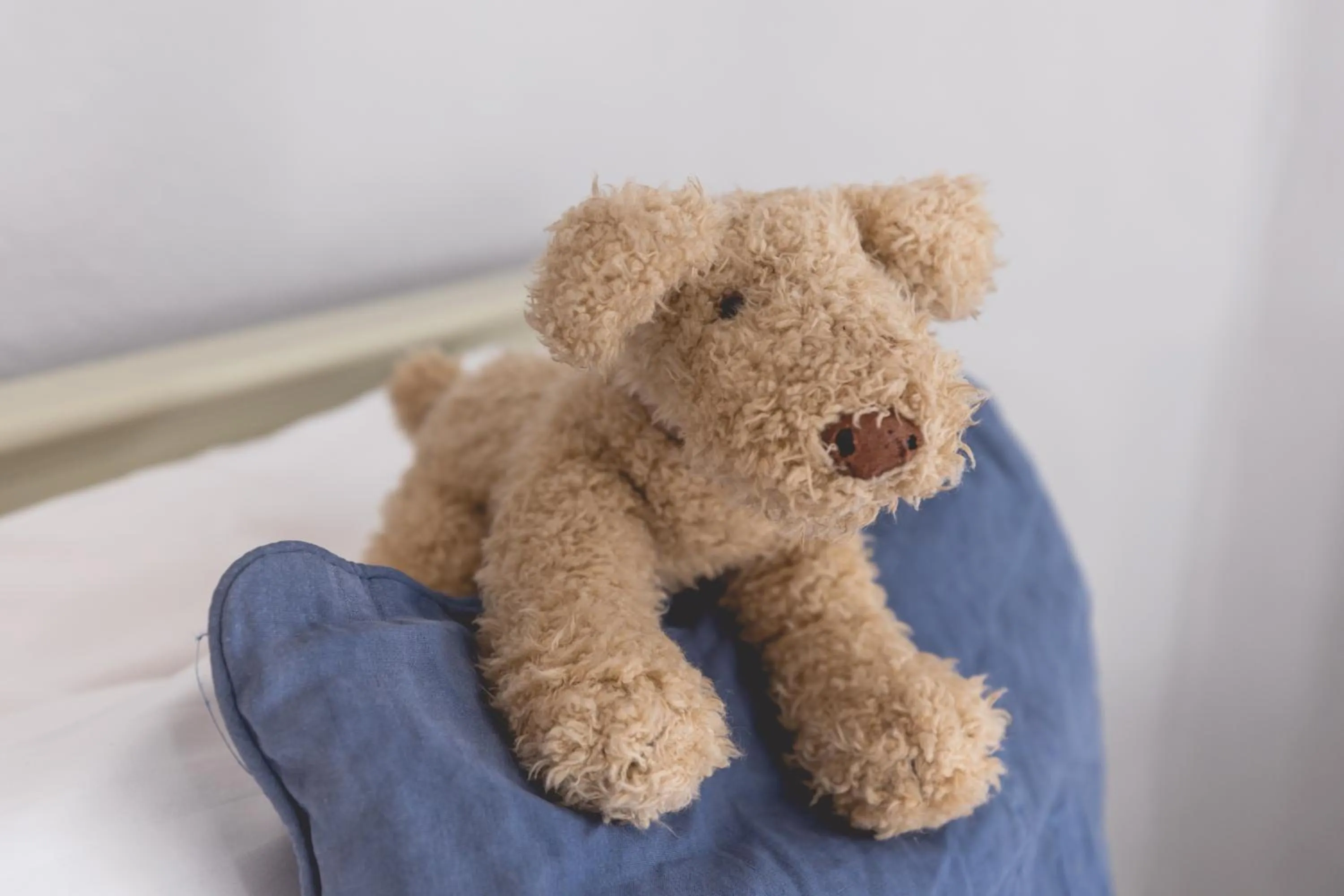 Decorative detail, Bed in The Old Vicarage Hotel & Restaurant