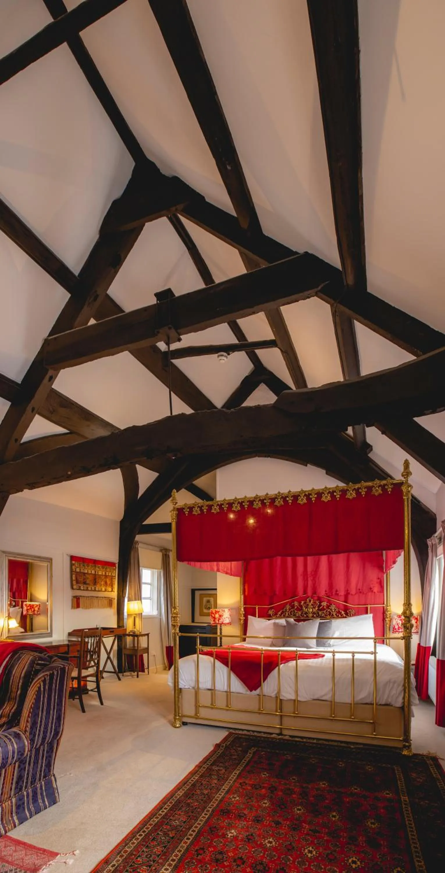 Bedroom, Bed in The Old Vicarage Hotel & Restaurant