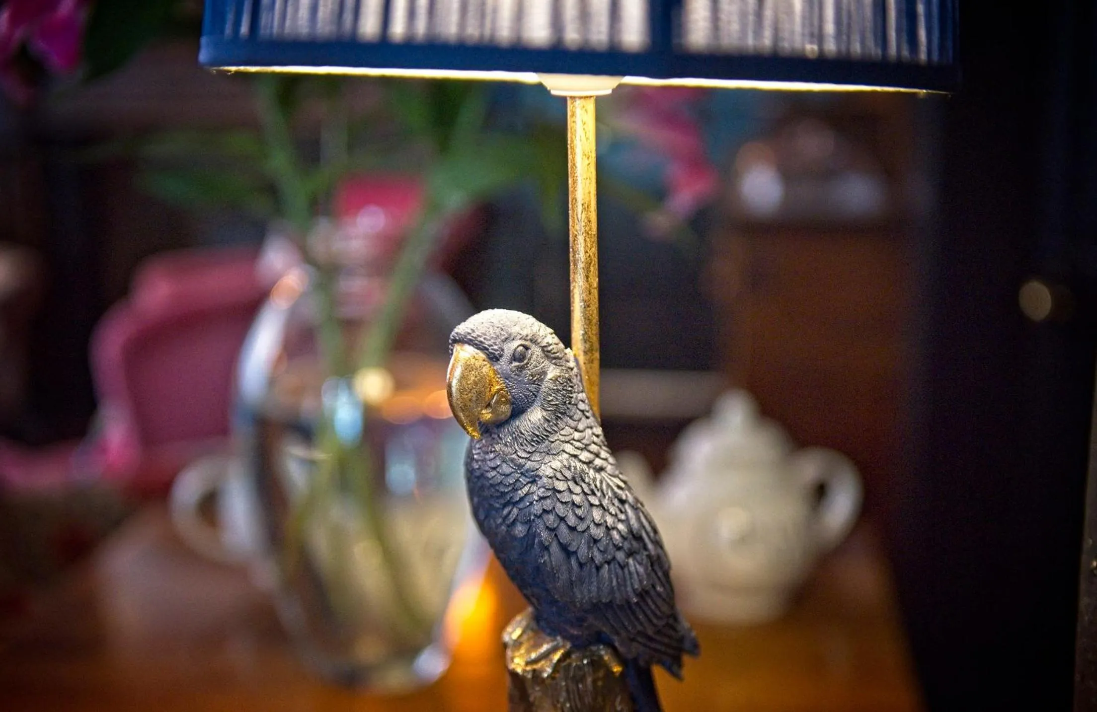 Decorative detail in The Old Vicarage Hotel & Restaurant