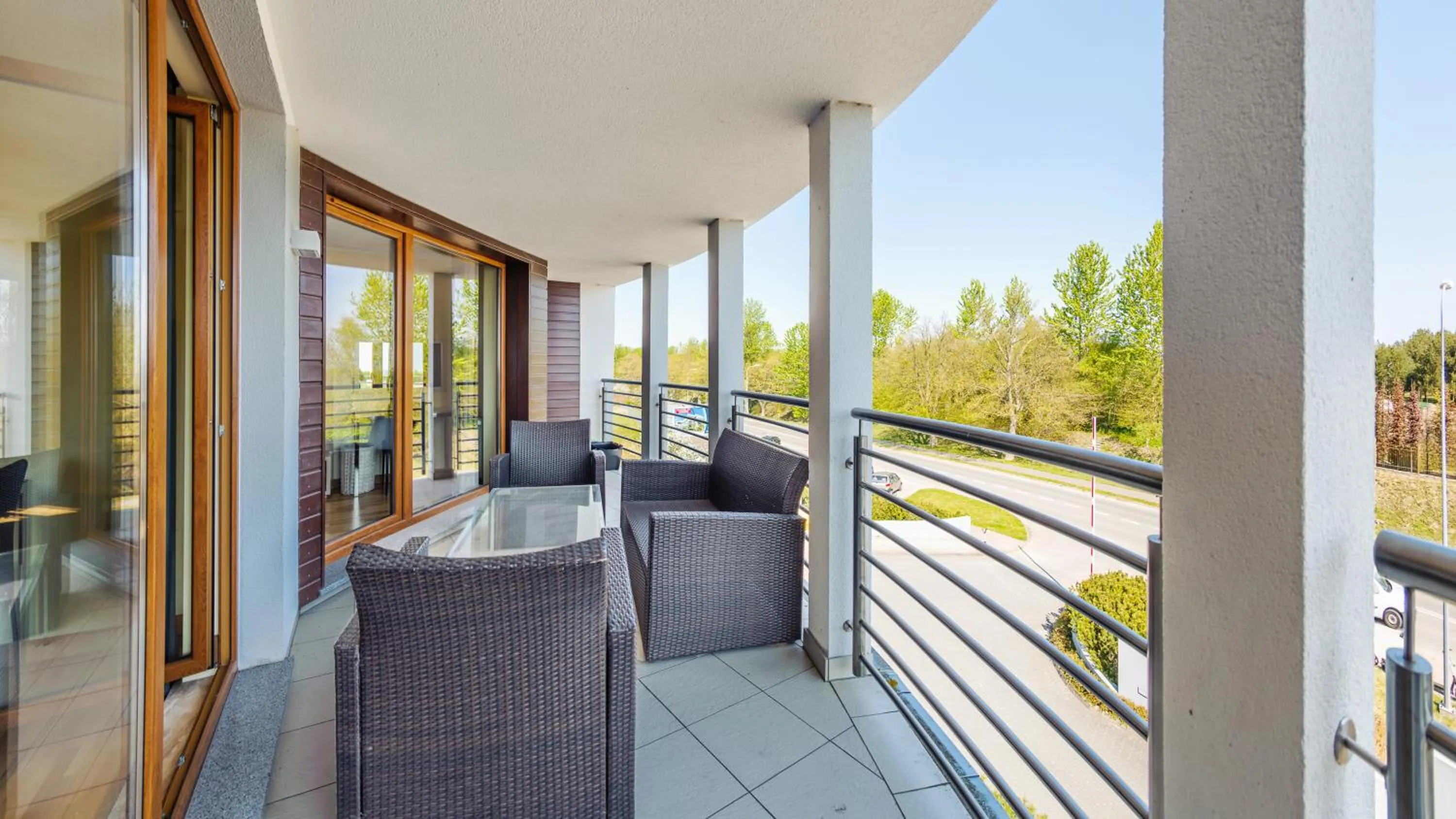 Balcony/Terrace in Na Klifie, Sun & Snow