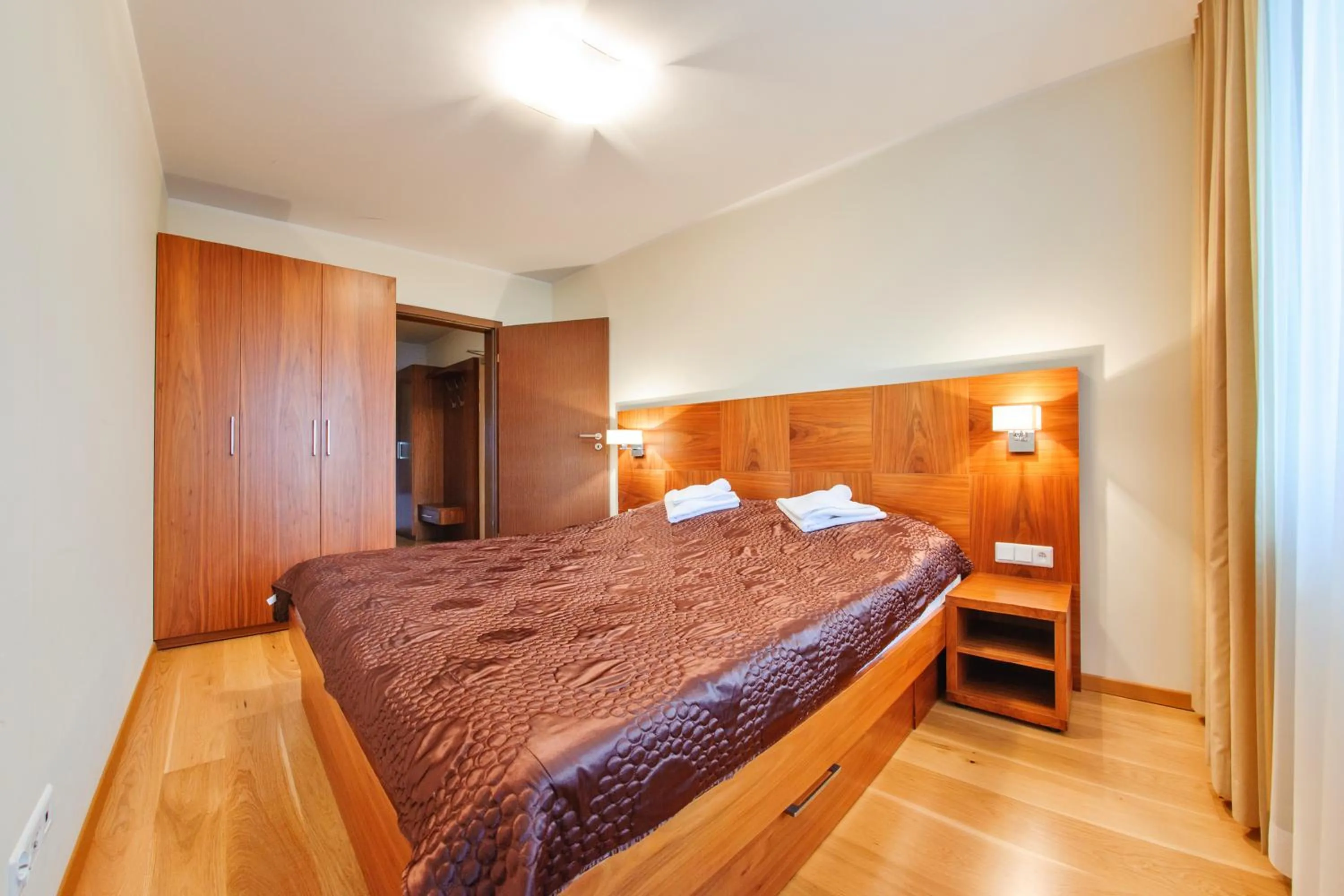 Bedroom, Bed in Na Klifie, Sun & Snow