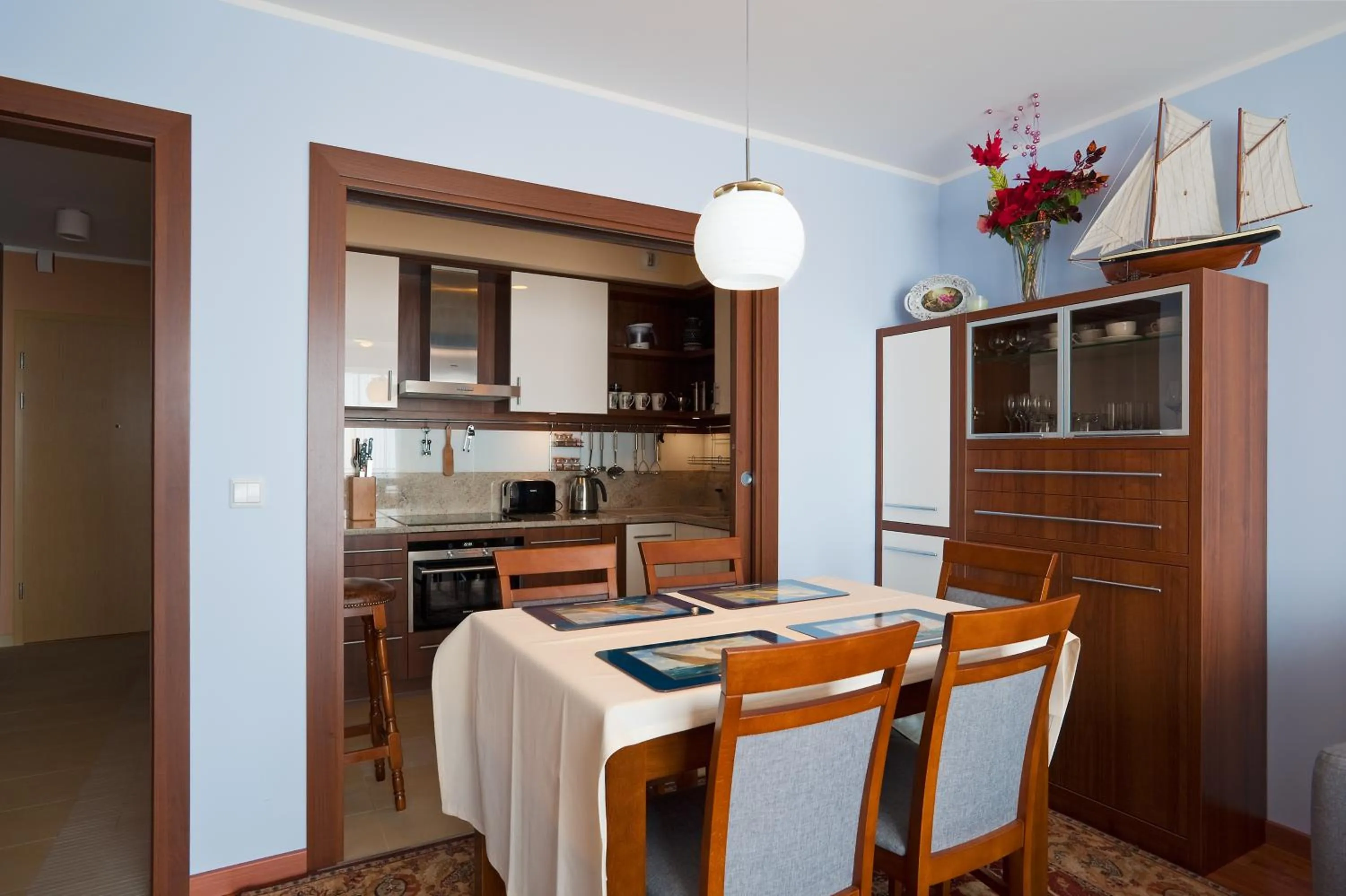 Kitchen or kitchenette in Na Klifie, Sun & Snow