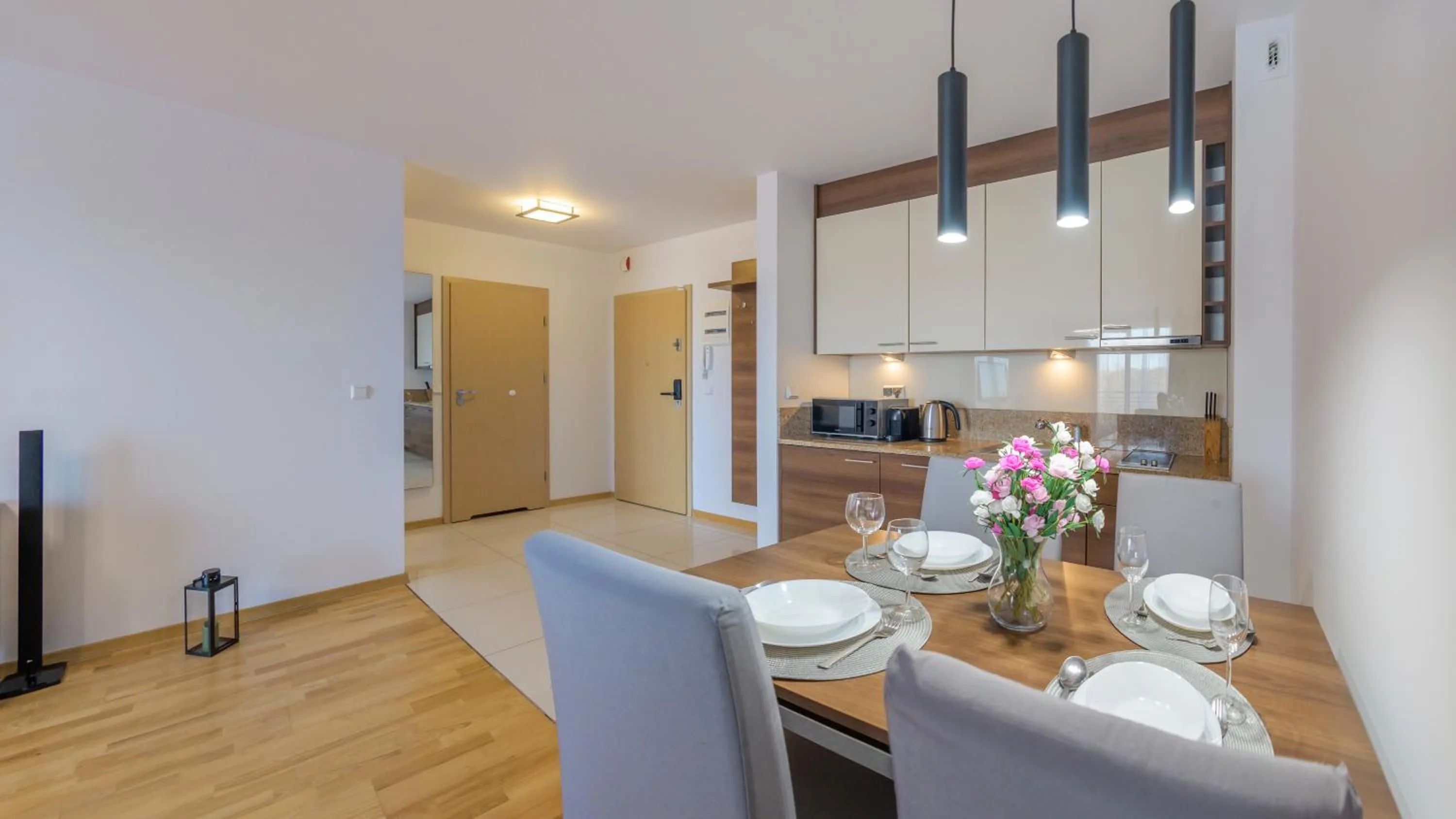 Kitchen or kitchenette in Na Klifie, Sun & Snow