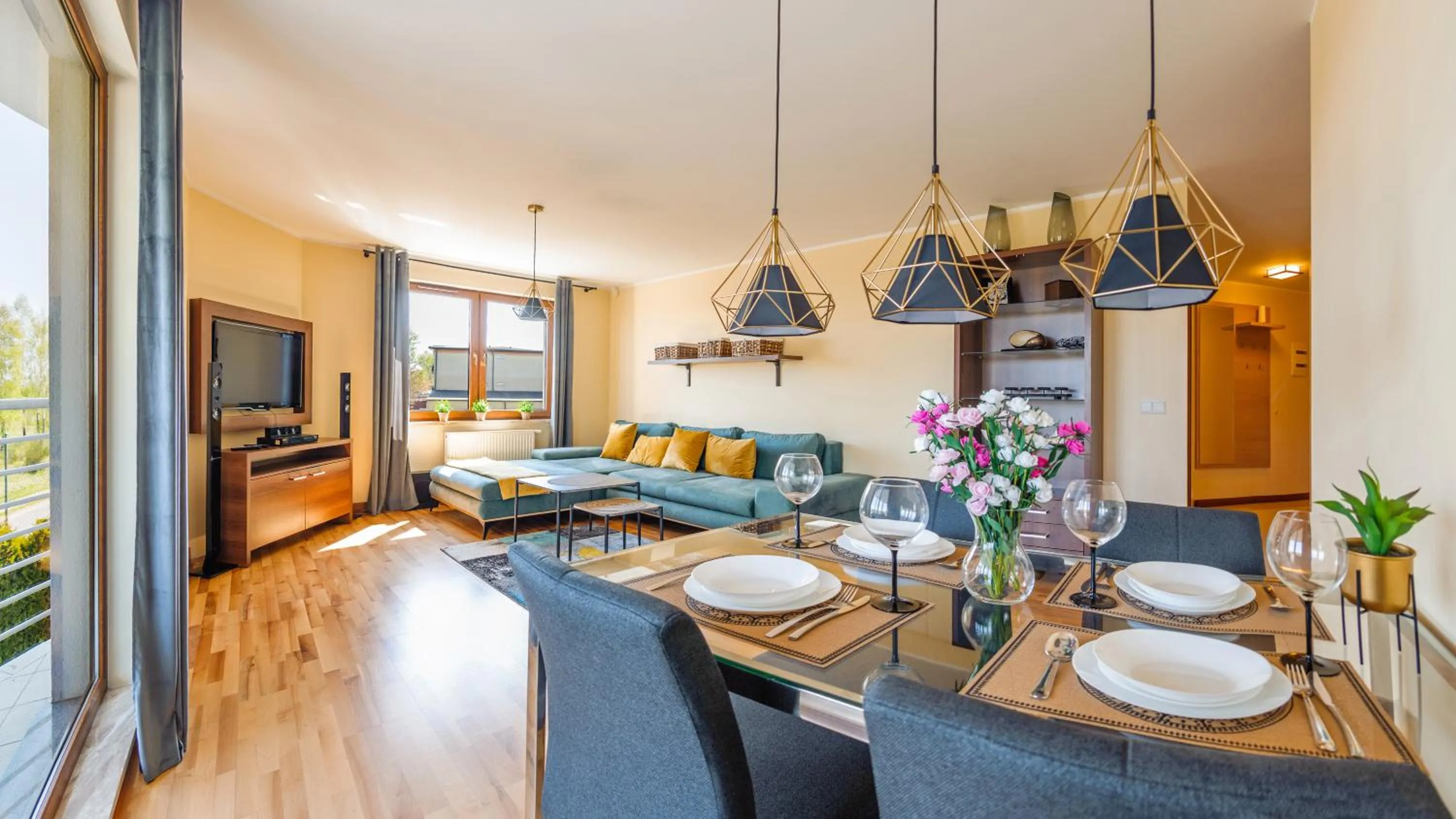 Living room in Na Klifie, Sun & Snow