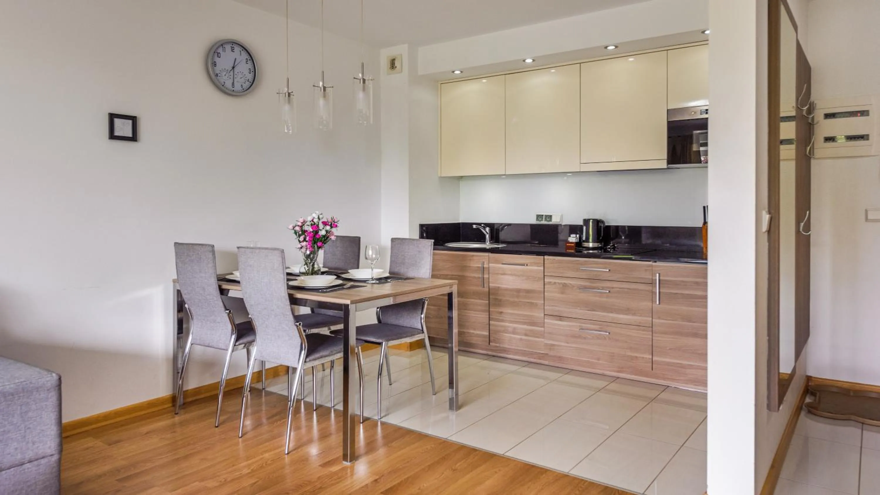 Kitchen or kitchenette in Na Klifie, Sun & Snow