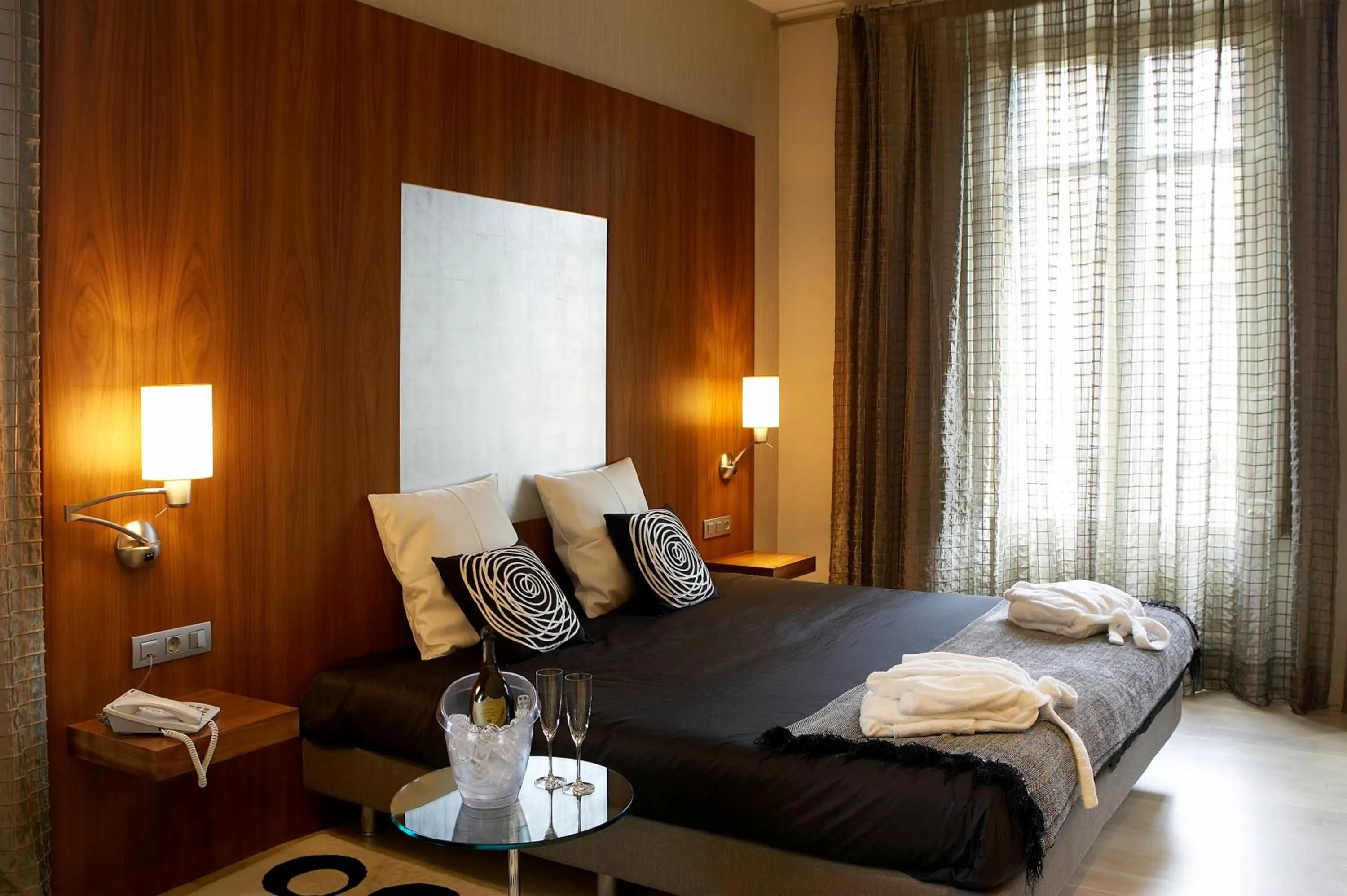 Bedroom, Bed in Hotel Sant Roc