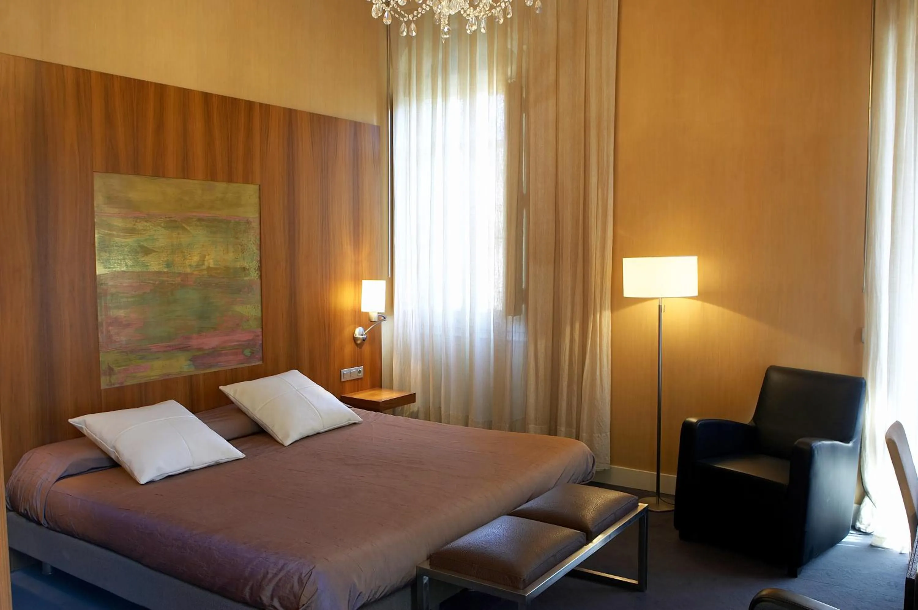 Bedroom, Bed in Hotel Sant Roc