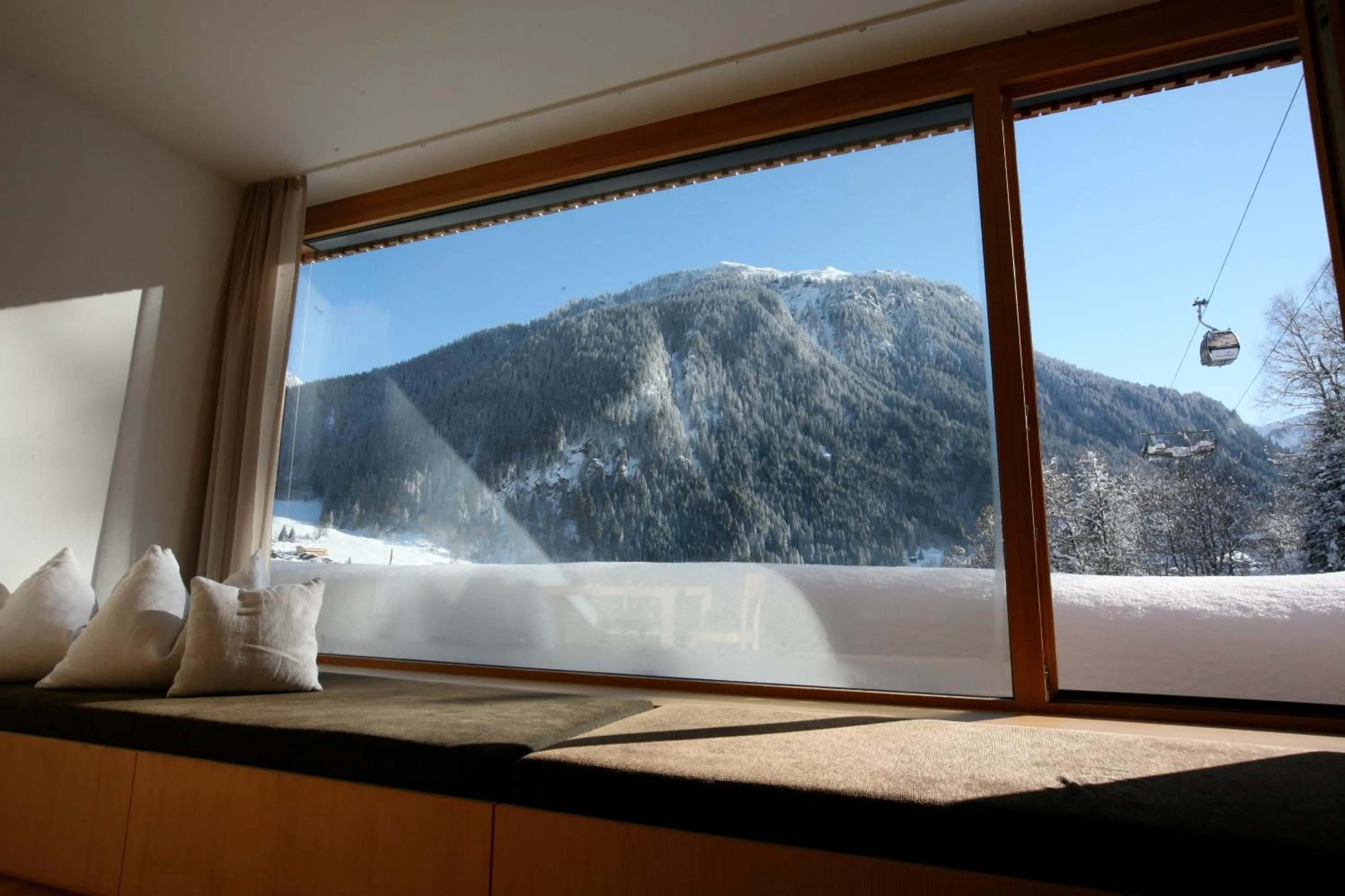 Mountain view in Bio-Hotel Saladina