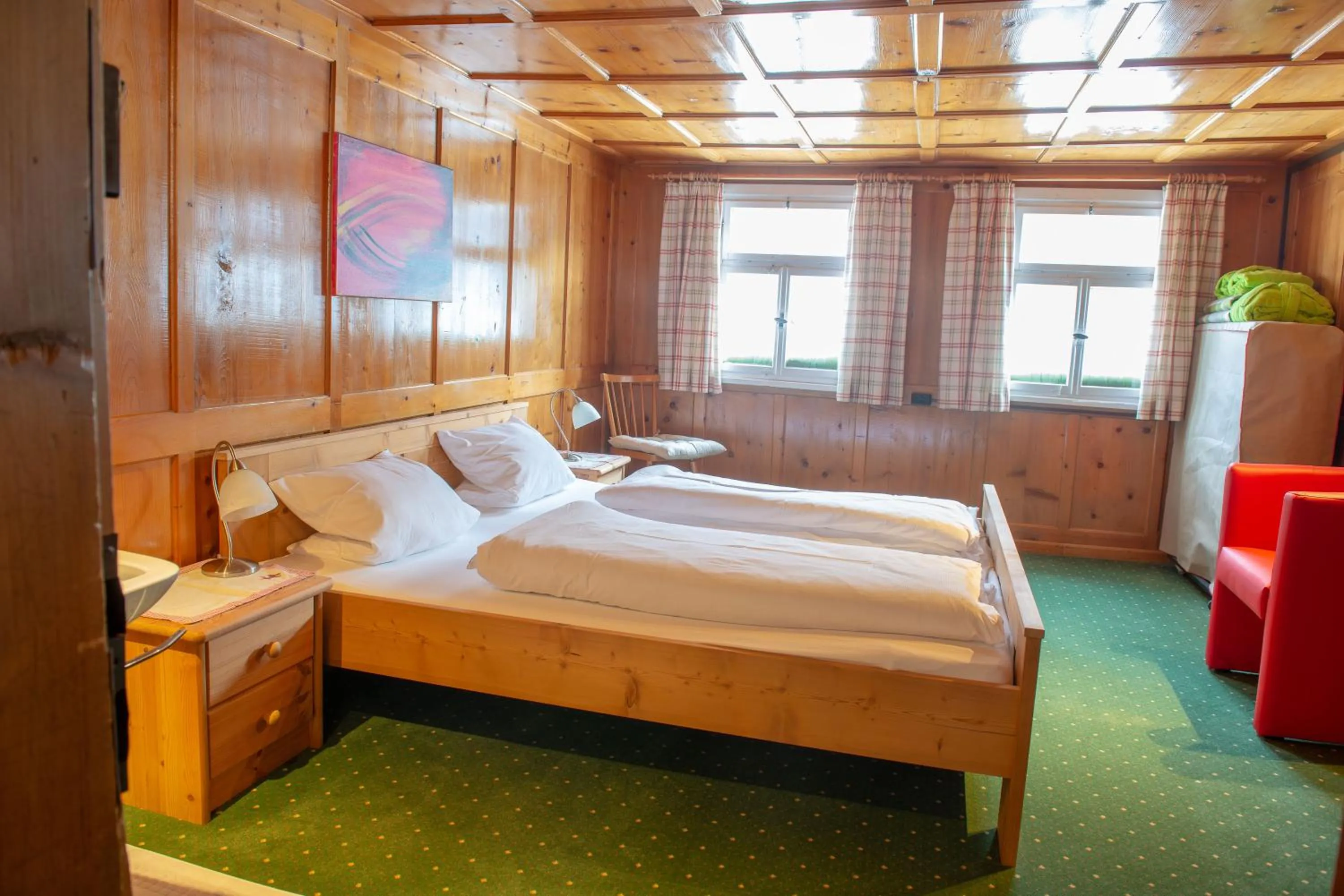 Bed in Bio-Hotel Saladina