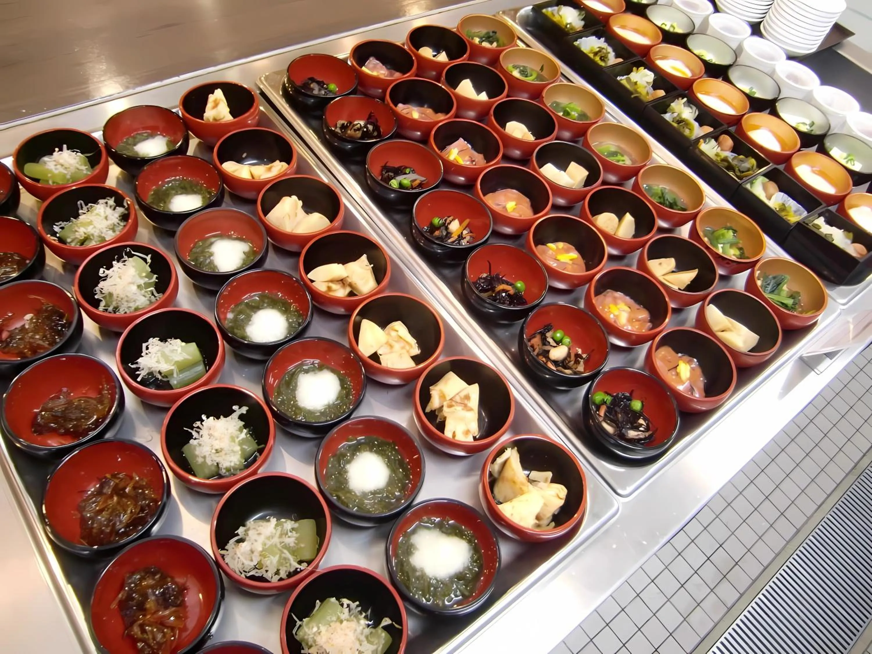 Breakfast in Dormy Inn Tomakomai