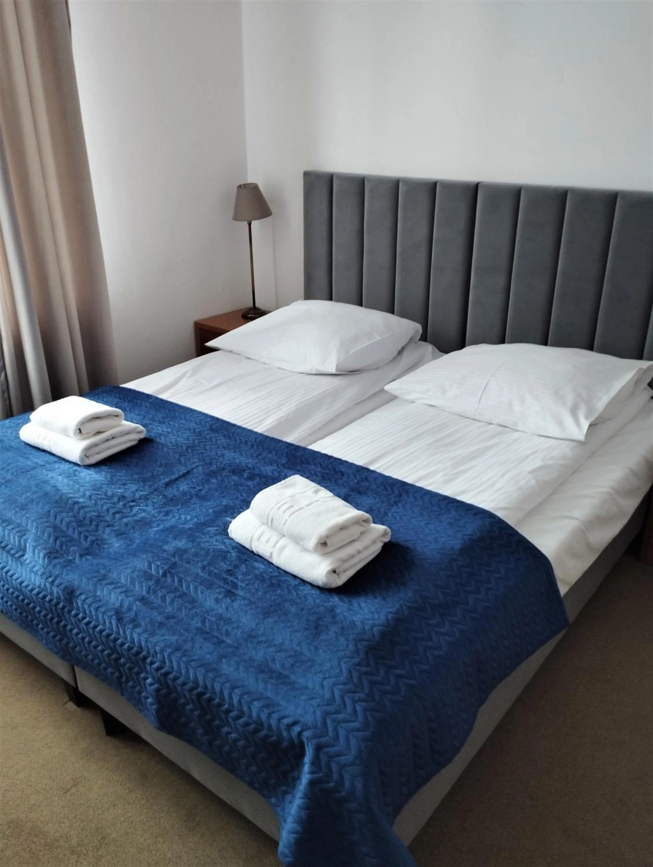 Bed in Hotel Boruta