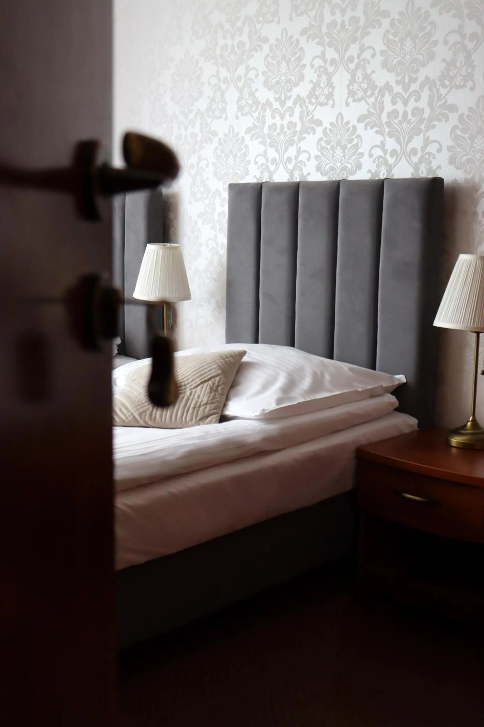 Bed in Hotel Grand Felix