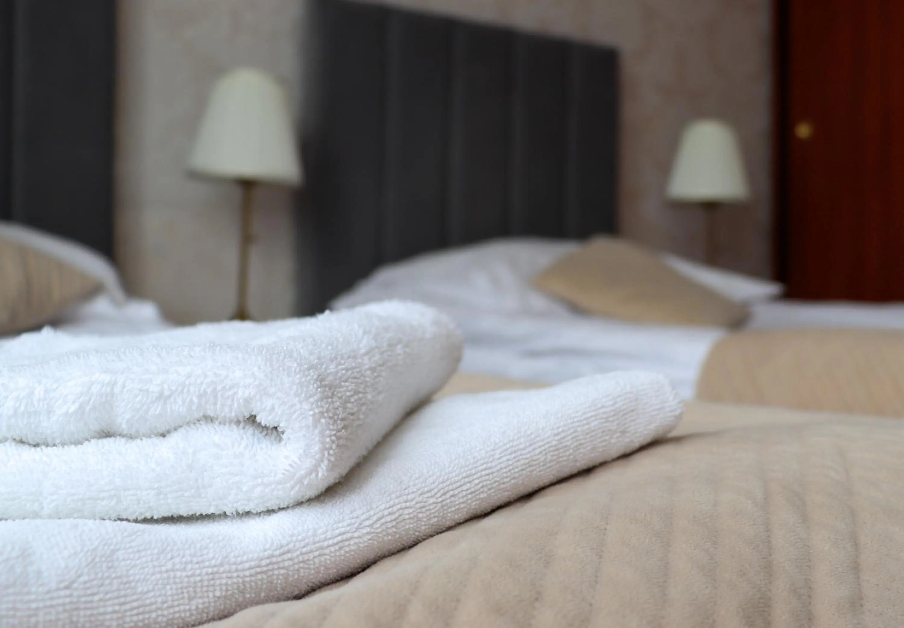 Bed in Hotel Grand Felix