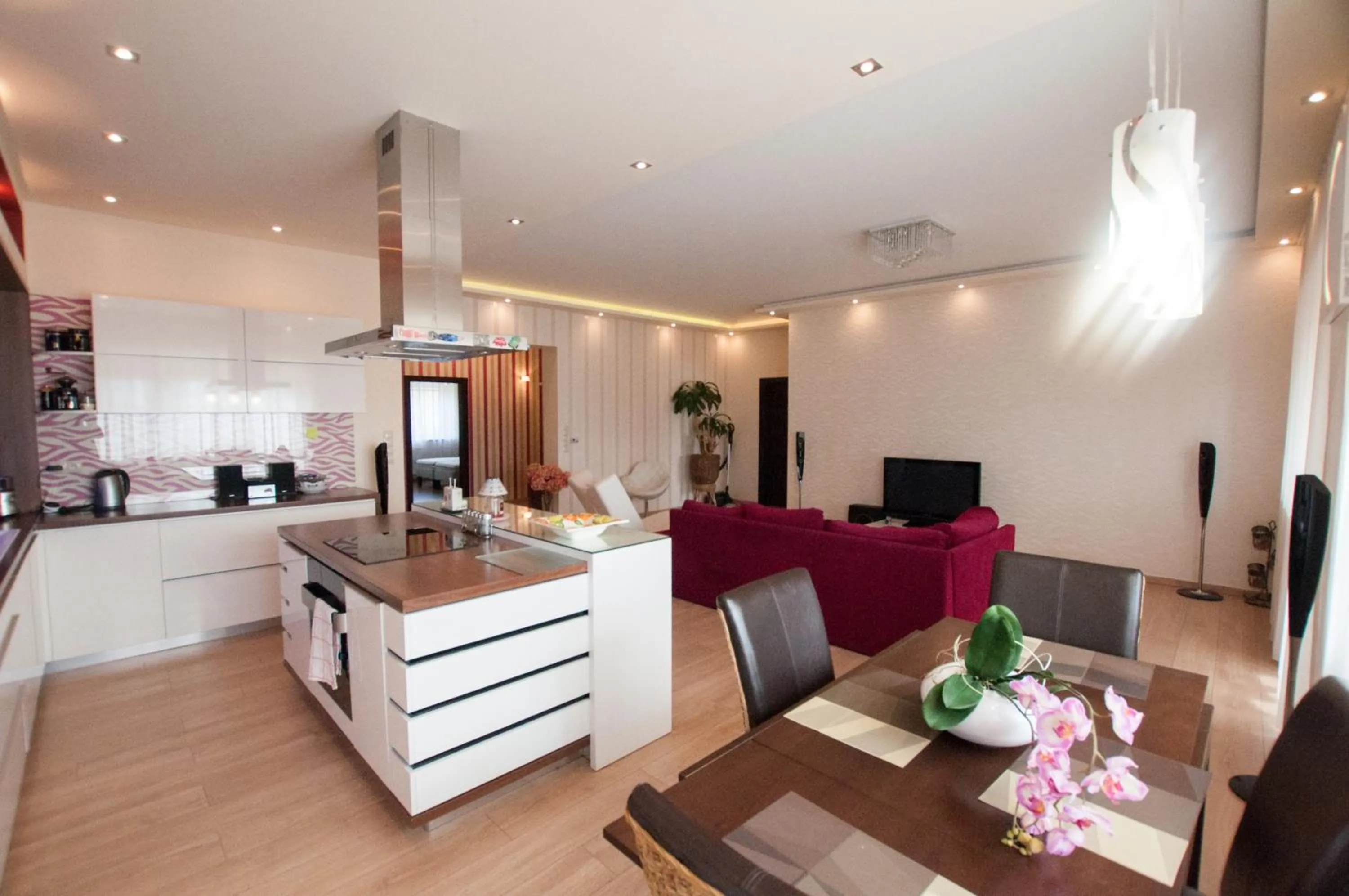 Living room in Prestige apartment