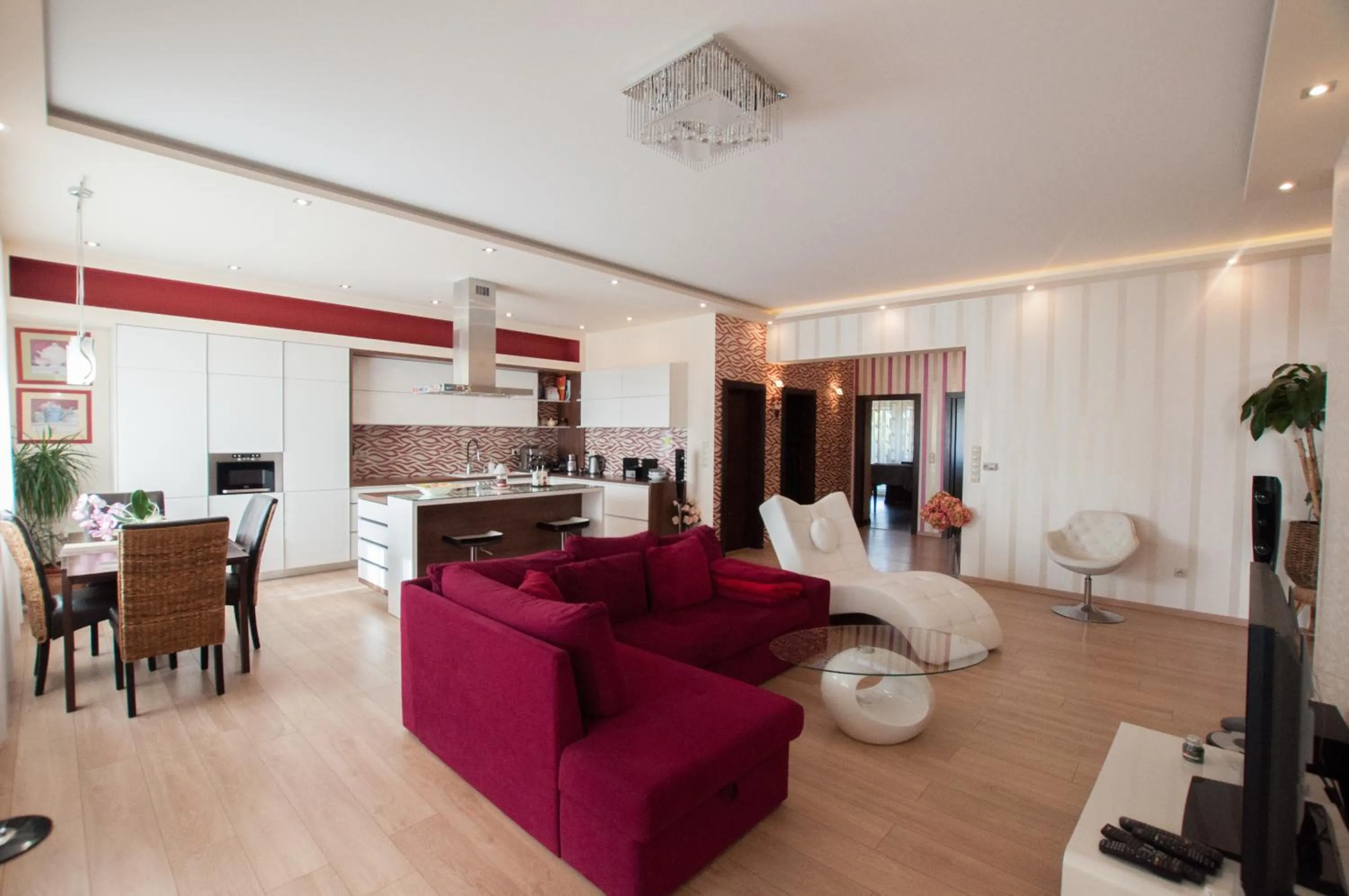 Living room in Prestige apartment