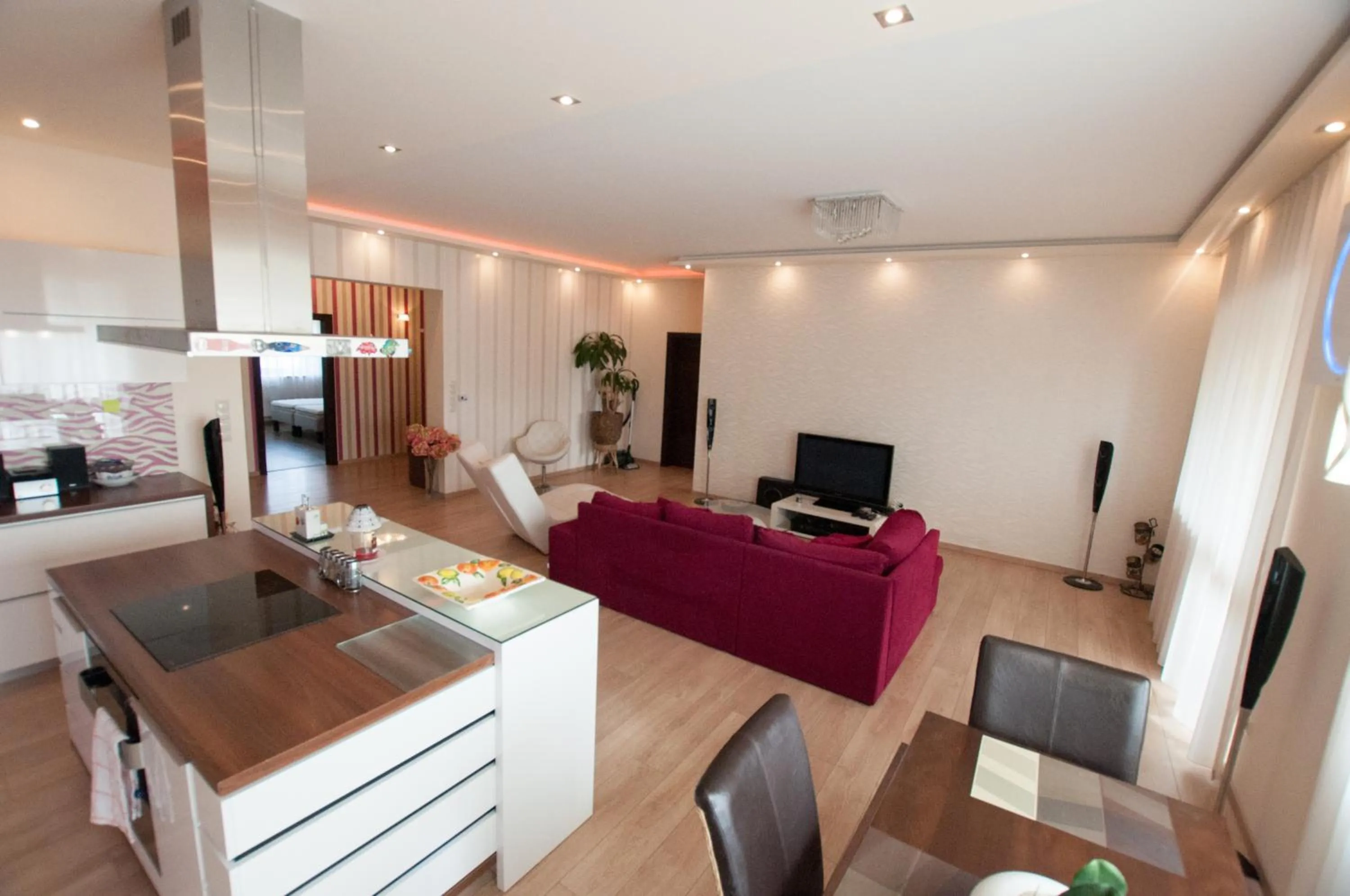 Living room in Prestige apartment