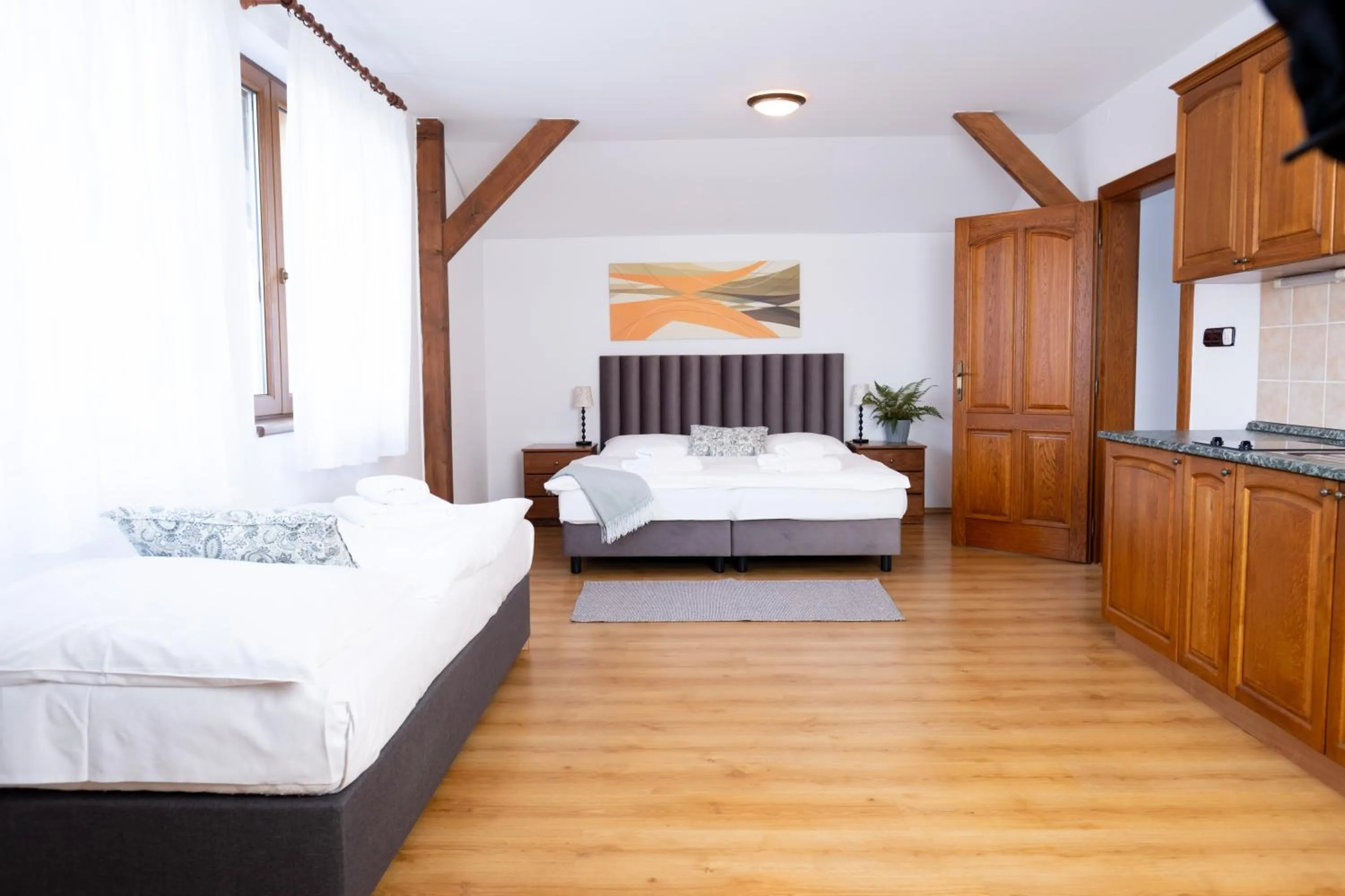 Bed in Club Apartments