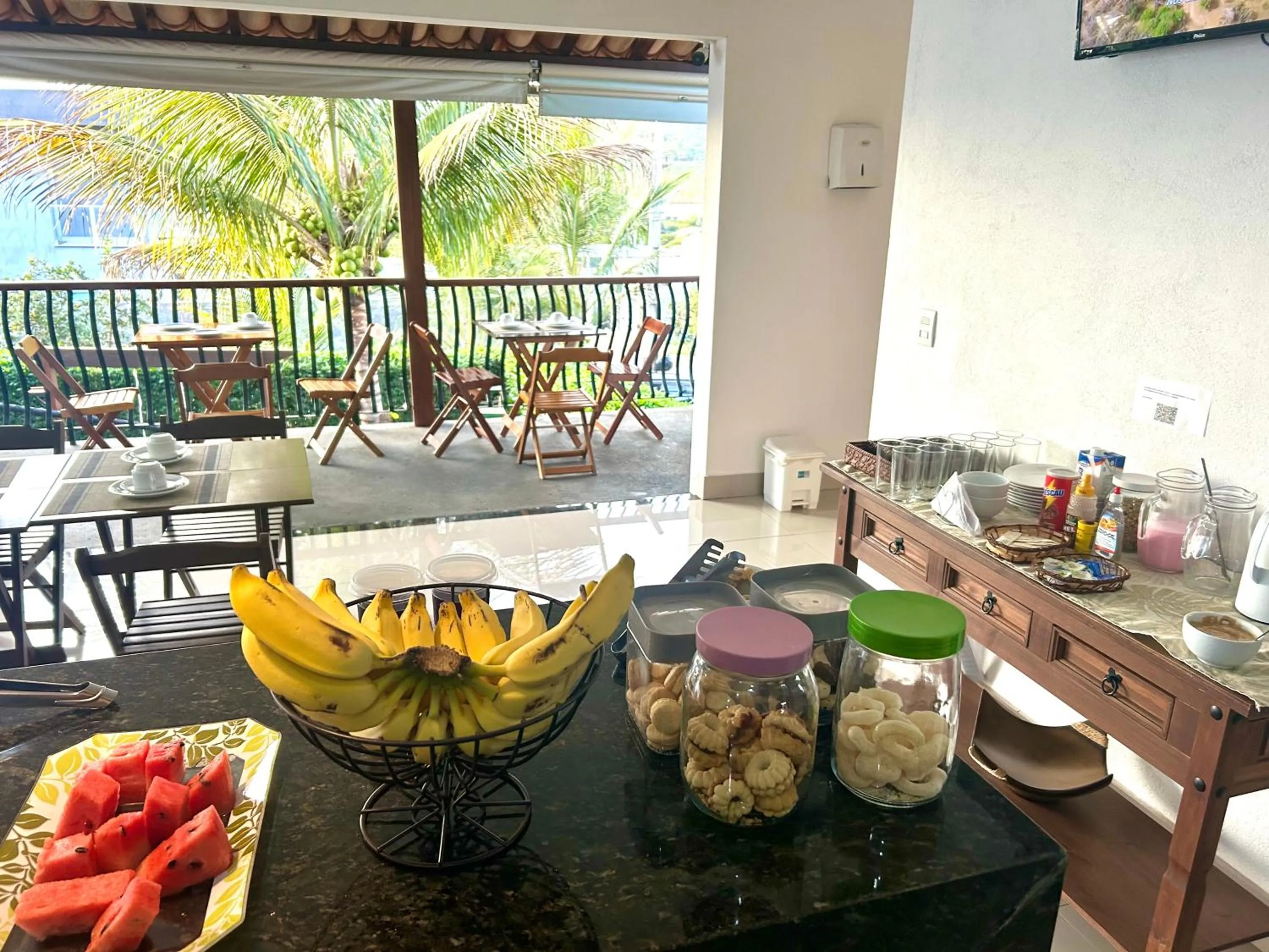 Breakfast in Pousada Rainha Dos Lagos