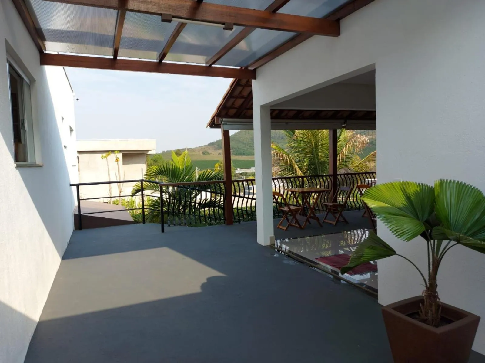 Balcony/Terrace in Pousada Rainha Dos Lagos