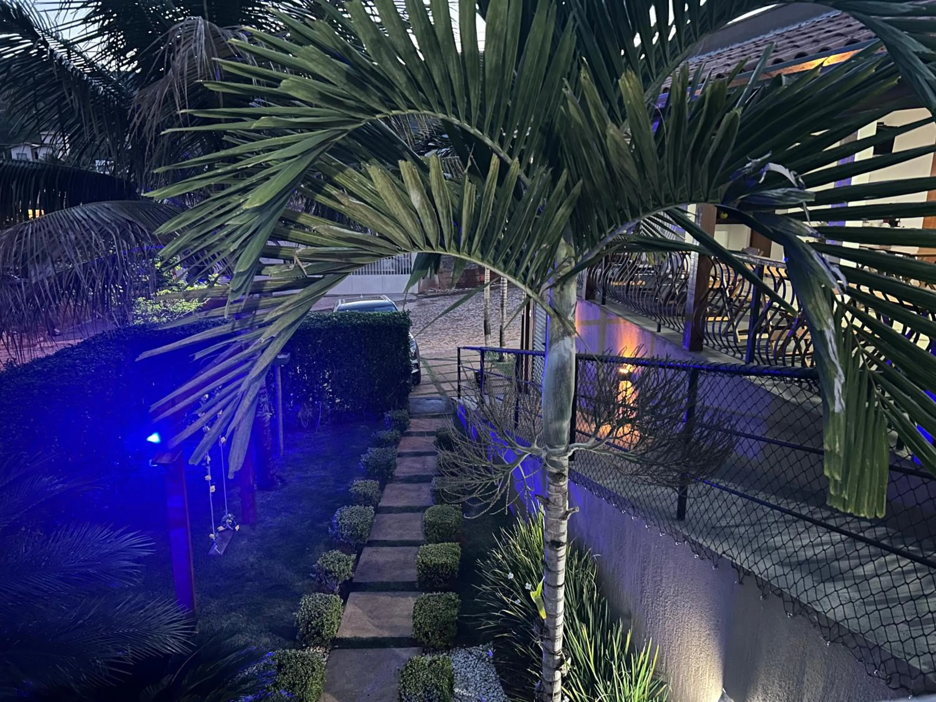 Garden view in Pousada Rainha Dos Lagos